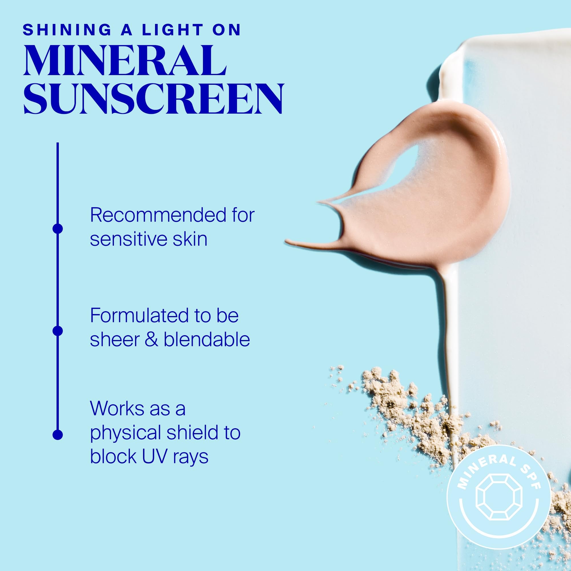 Supergoop! Mineral Mattescreen (SPF 40) - 45 mL - 100% Mineral, Oil-Free Broad Spectrum Sunscreen - Smooths Skin’s Appearance, Minimizes Pores & Controls Shine - Water & Sweat Resistant