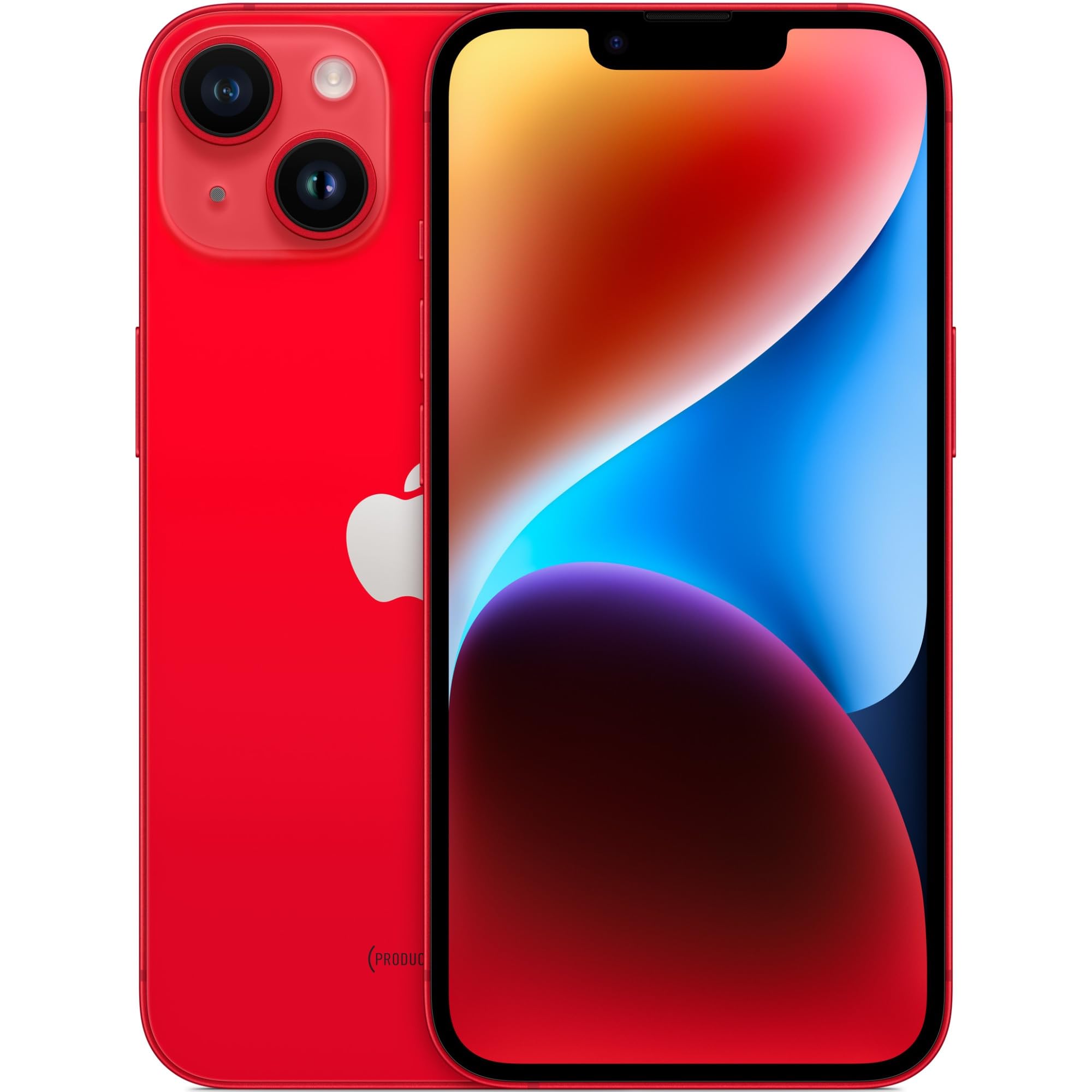 Apple iPhone 14, 128GB, (PRODUCT) Red - Unlocked (Renewed)