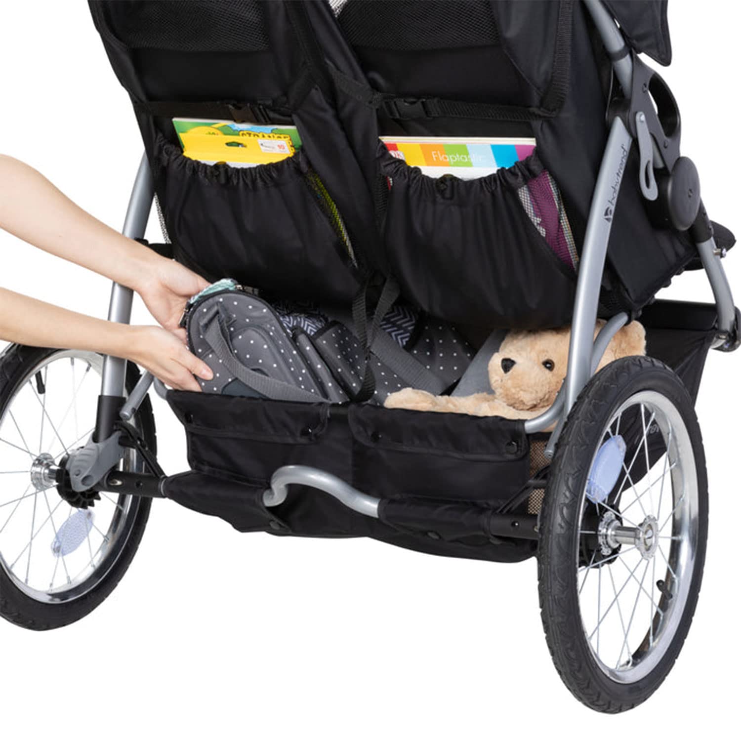 Baby Trend Expedition Double Jogger Stroller, Griffin