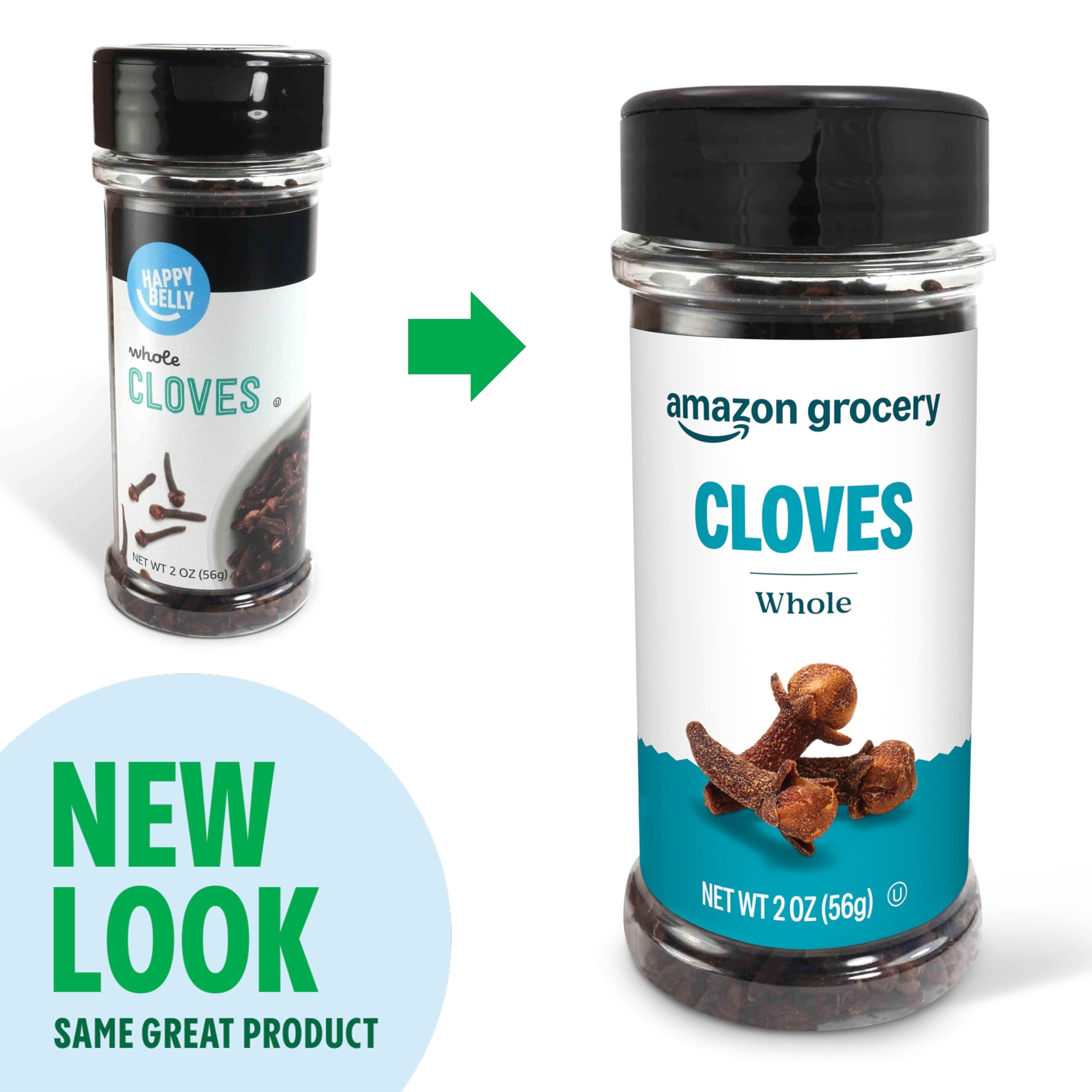 Amazon Grocery, Whole Cloves, 2 Oz (Previously Happy Belly, Packaging May Vary)