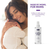 CoBoo Breast Pump Flange Spray | Helps Sore Nipples & Clogged Milk Ducts | Skin Lubricant for Breast Pumping | Apply Pumping Spray Directly to Shields | Vegan & Lanolin Free | (2 Fl Oz)