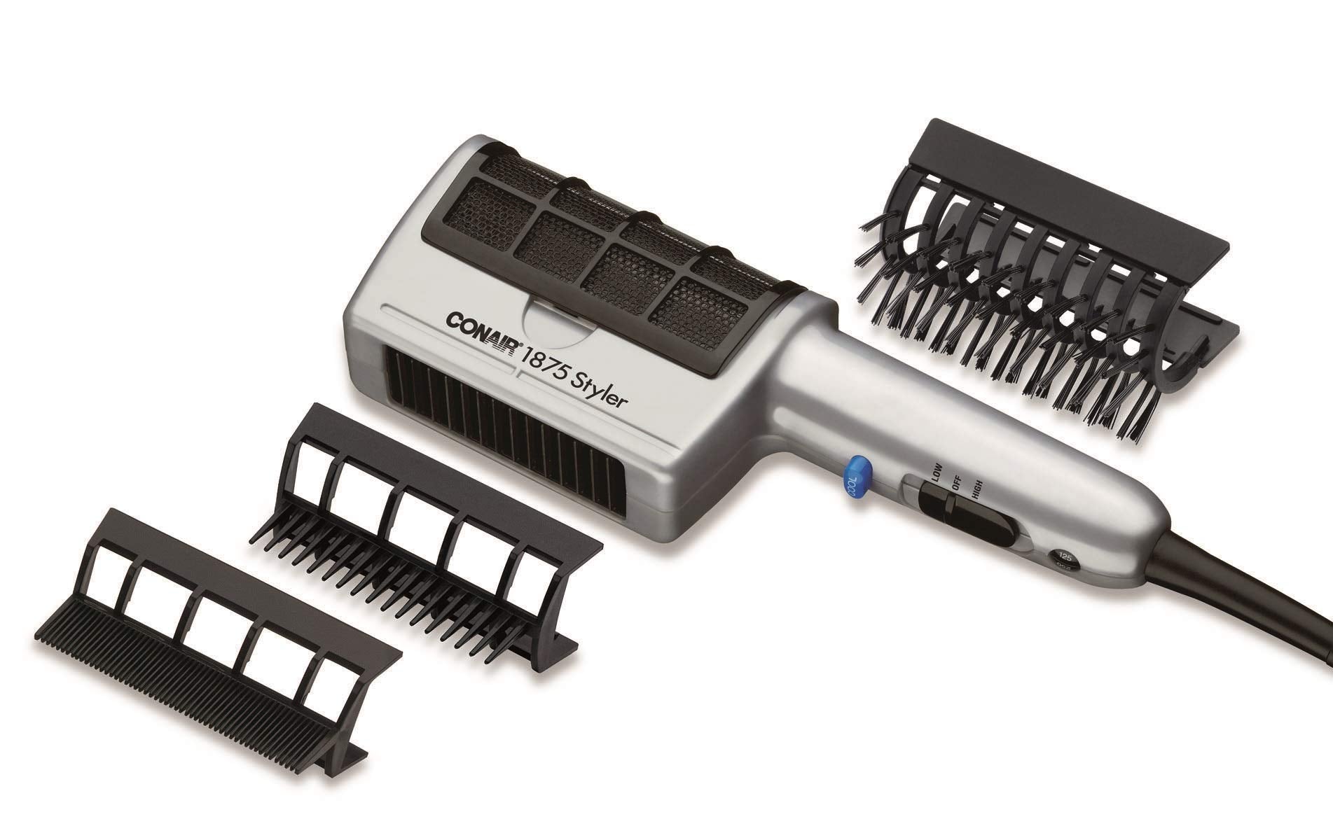 Conair 3-in-1 Styling-Haartrockner, 1875W Haartrockner mit 3 Aufsätzen