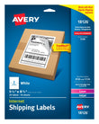 Avery Printable Shipping Labels, 5.5" x 8.5", White, 20 Blank Mailing Labels (18126)