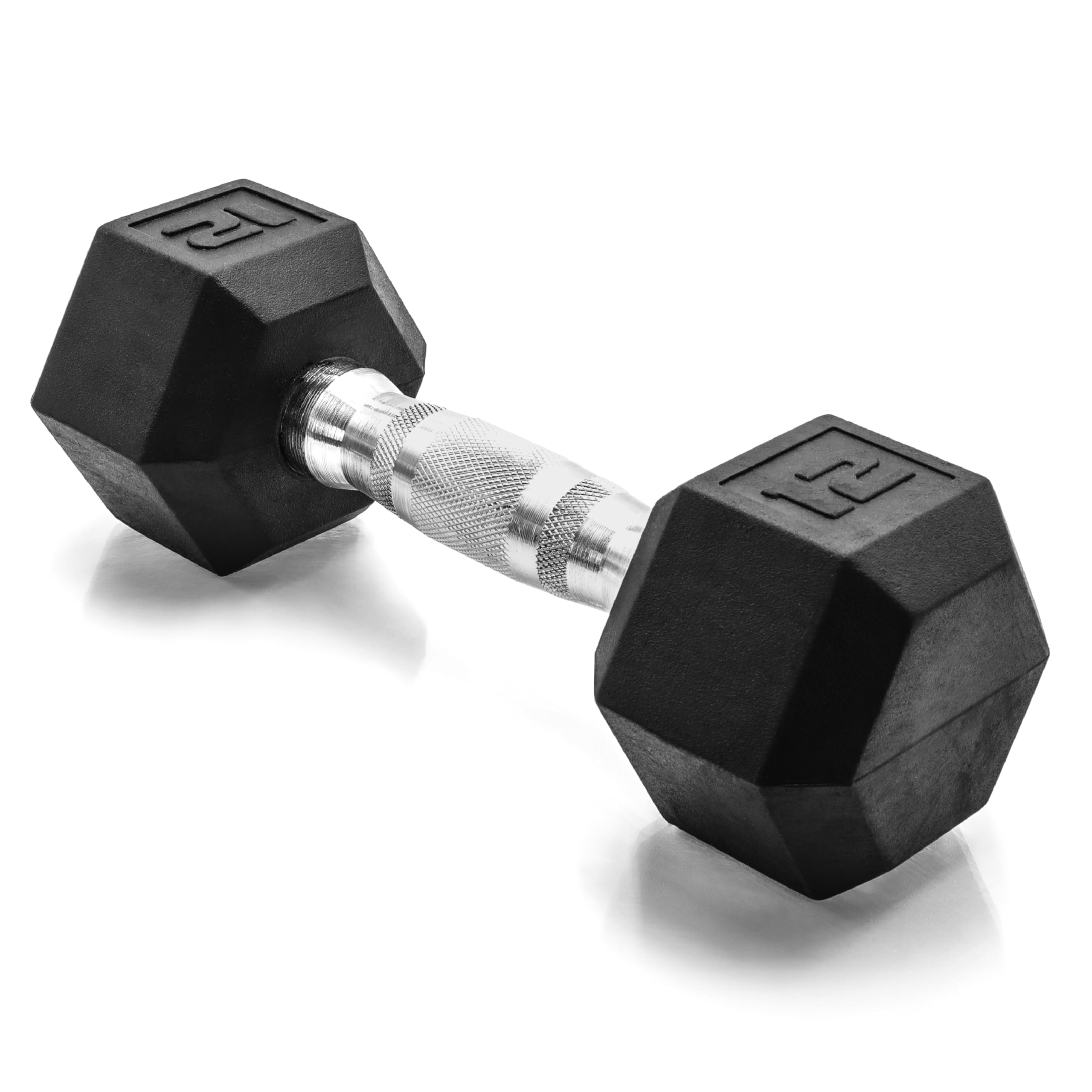 CAP Barbell 40 LB Coated Hex Dumbbell Weight, New Edition