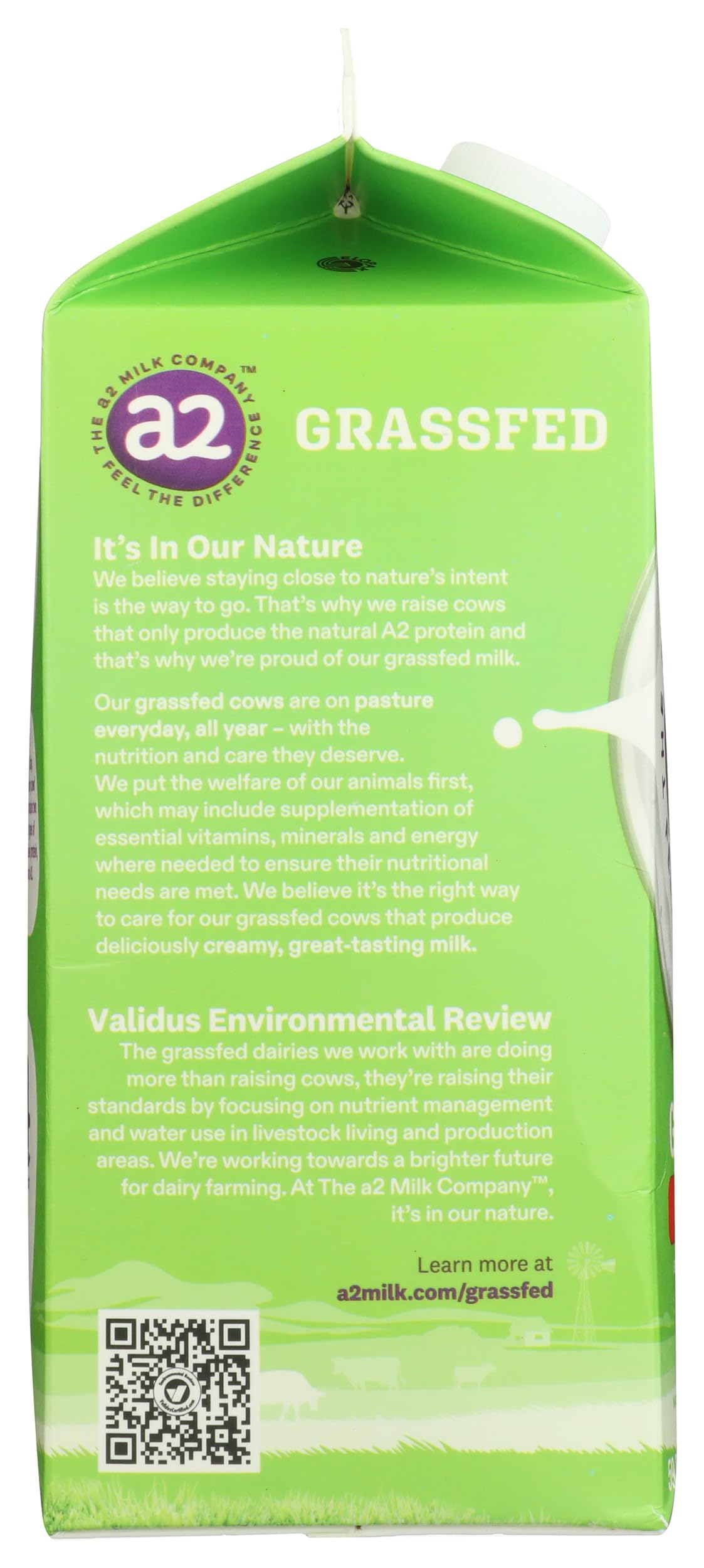 a2 Milk® Grassfed Whole Milk
