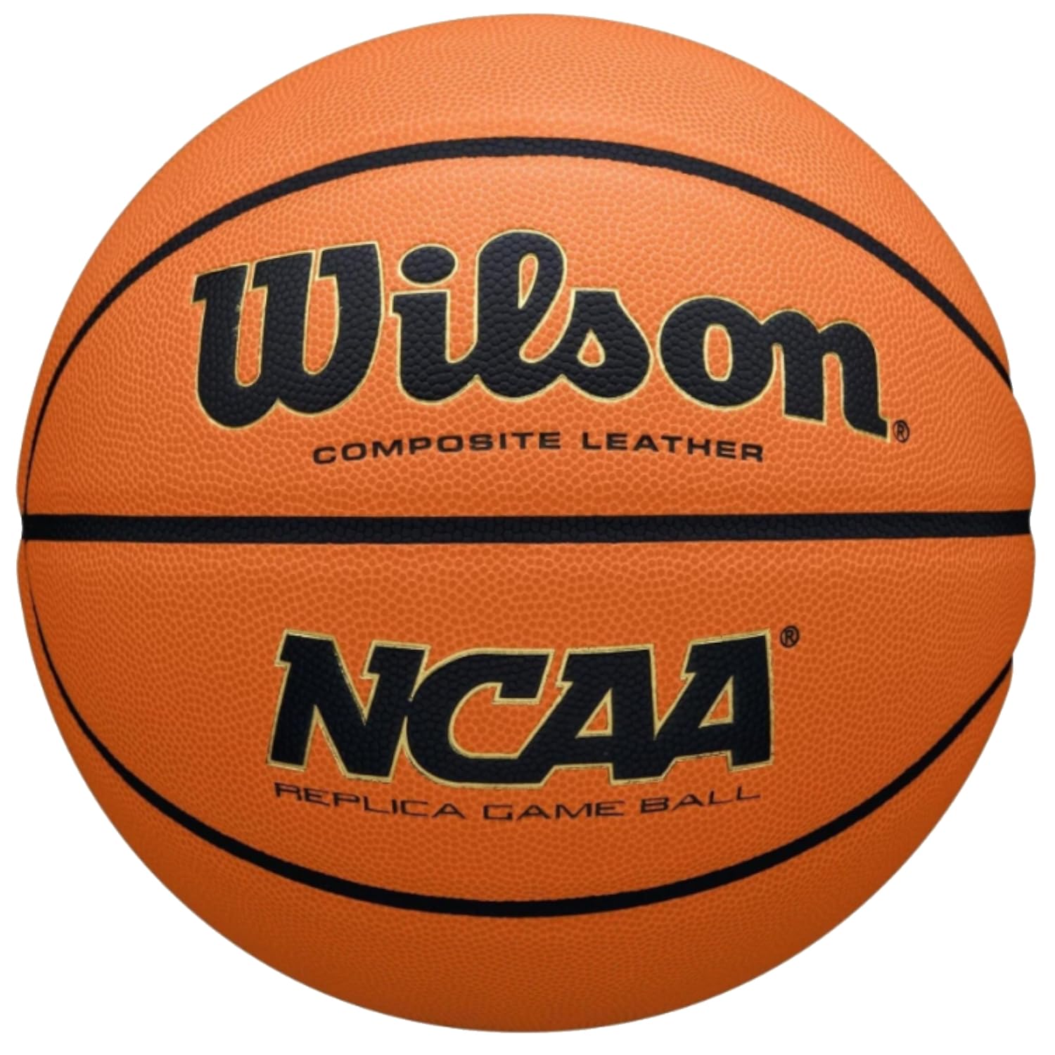 Wilson NCAA Evo NXT Replica Basketball - Size 6 - 28.5", Orange