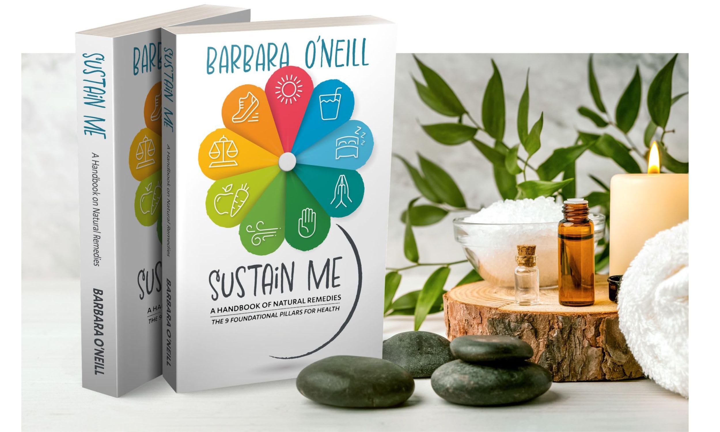 Sustain Me by Barbara O’Neill Book - The Comprehensive Natural Remedies Book Guide - A Herbal Remedies Book & Herbal Medicine Book for Herbal Remedies - The Encyclopedia of Herbal Medicine