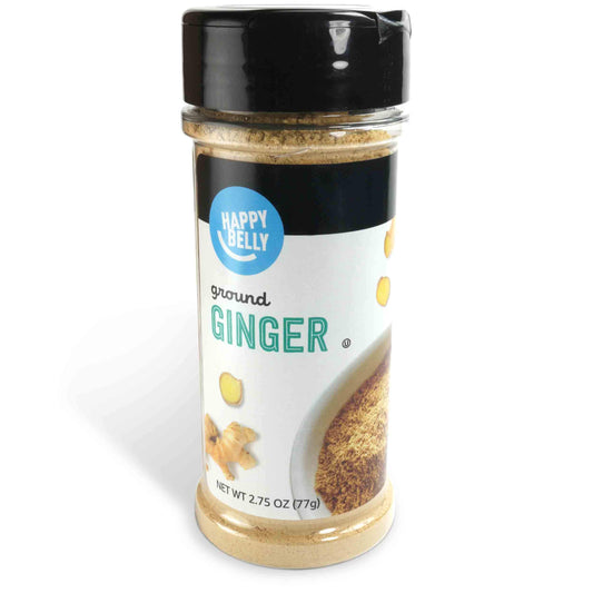 Amazon Brand - Happy Belly Ginger Ground, 2.75 ounce (Pack of 1)