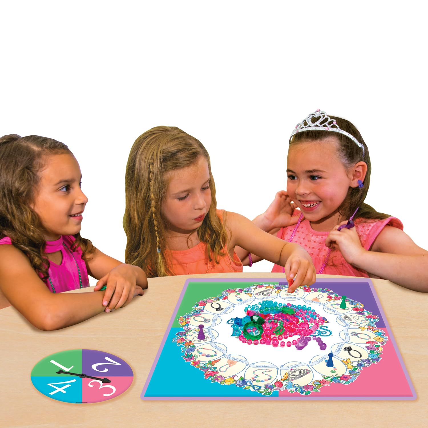 Pretty, Pretty, Princess with 1990's Artwork by Winning Moves Games USA, a Delightful Jewelry Dress-Up Game for 2-4 Players, Ages 5 and Up (1222)