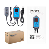 Inkbird Humidity Controller IHC200 Humidistat Mushroom Greenhouse Pre Wired Outlet Dual Stage Humidifier Dehumidifier.