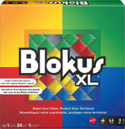 Mattel Games Blokus XL Strategy Board Game, Family Game for Kids & Adults with Colorful Oversized Pieces & Just One Rule (Amazon Exclusive)