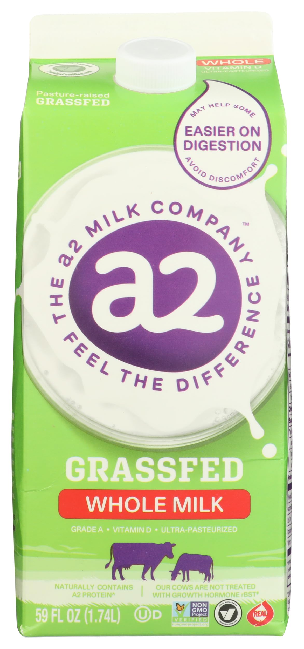a2 Milk® Grassfed Whole Milk