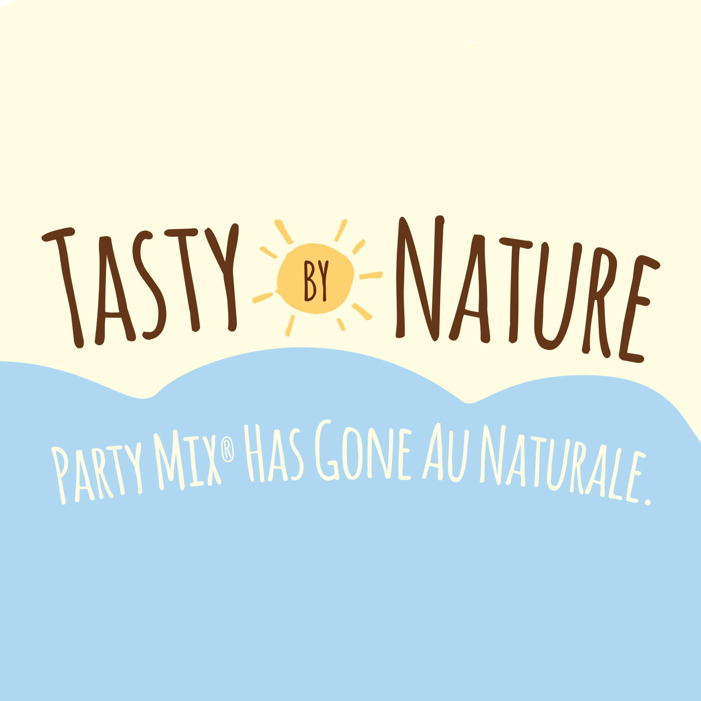 Purina Friskies Natural Cat Treats, Party Mix Natural Yums With Wild Caught Tuna and Added Vitamins, Minerals and Nutrients - 20 oz. Canister