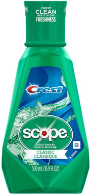 Crest Scope Classic Mouthwash Original Formula, 16.9 Fl Oz