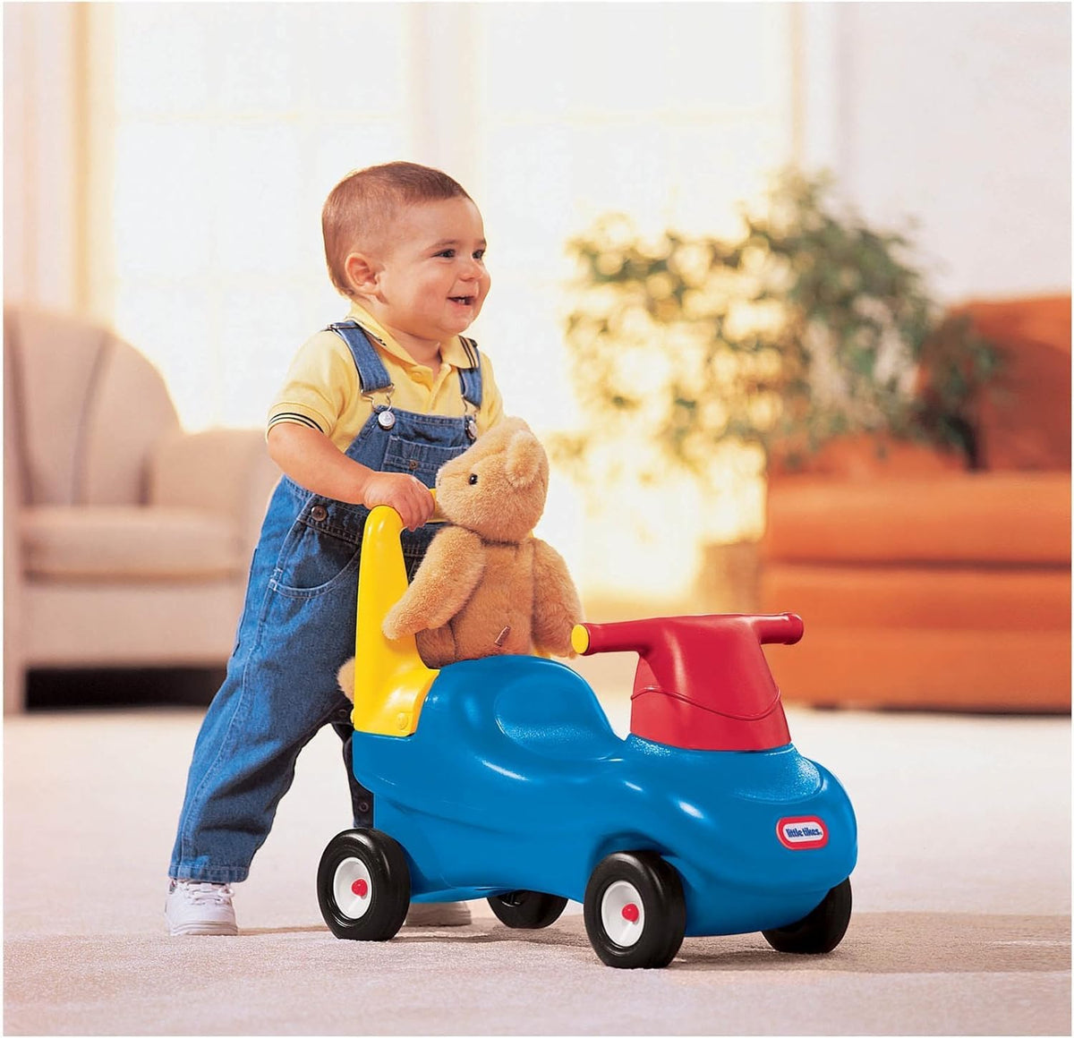 Little Tikes Push and Ride Racer - ( Exclusive), 22"L x 10"W x 17"H with screws