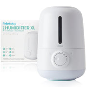 Frida Baby 3-in-1 XL Top Fill Humidifier for Bedroom, 6L Tank Cool Mist Humidifier for Large Rooms + Diffuser, Nightlight, Auto Shut-Off, Quiet, Carry Handle, Night Light, Essential Oil Diffuser