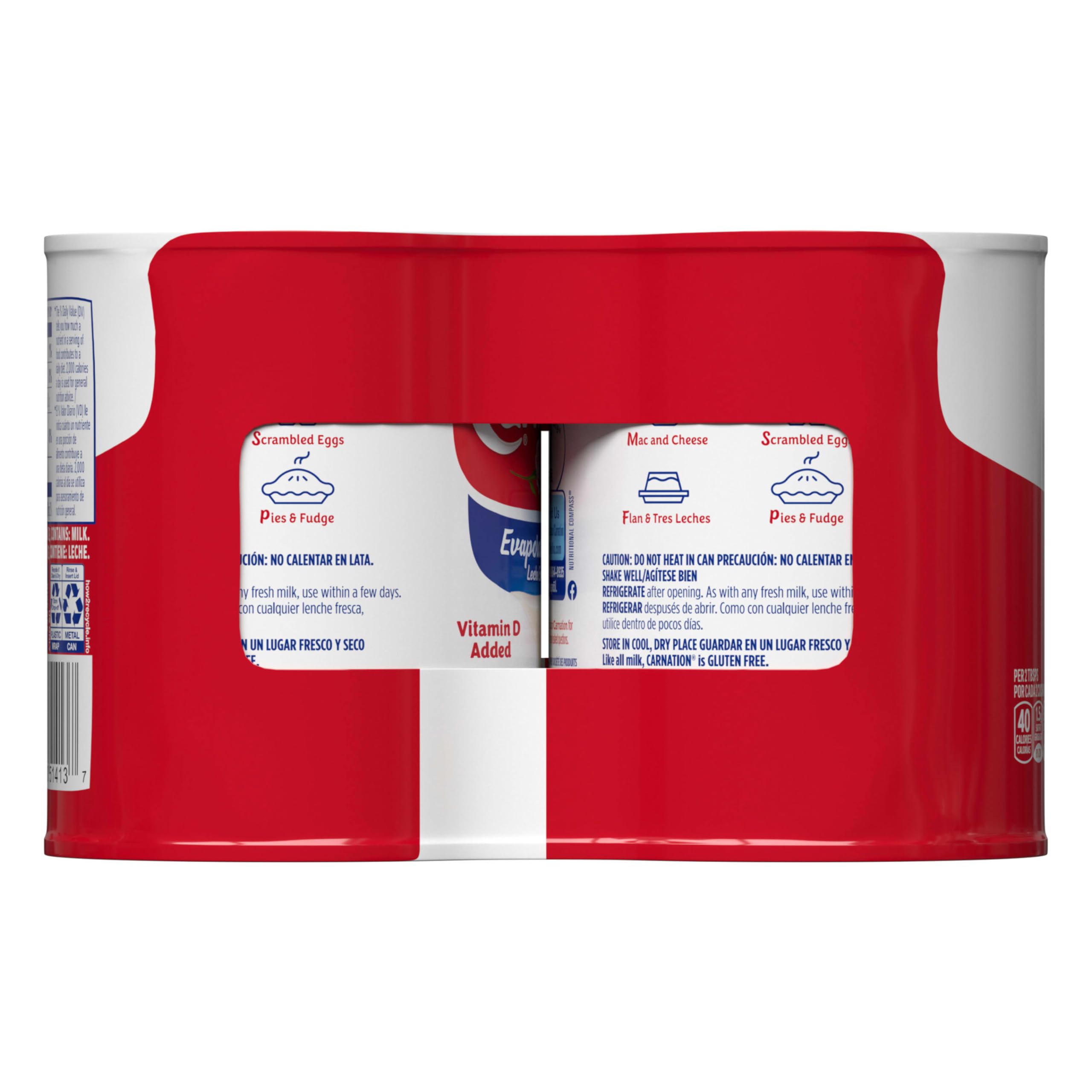 CARNATION Evaporated Milk 4 Count, 12 Fl Oz