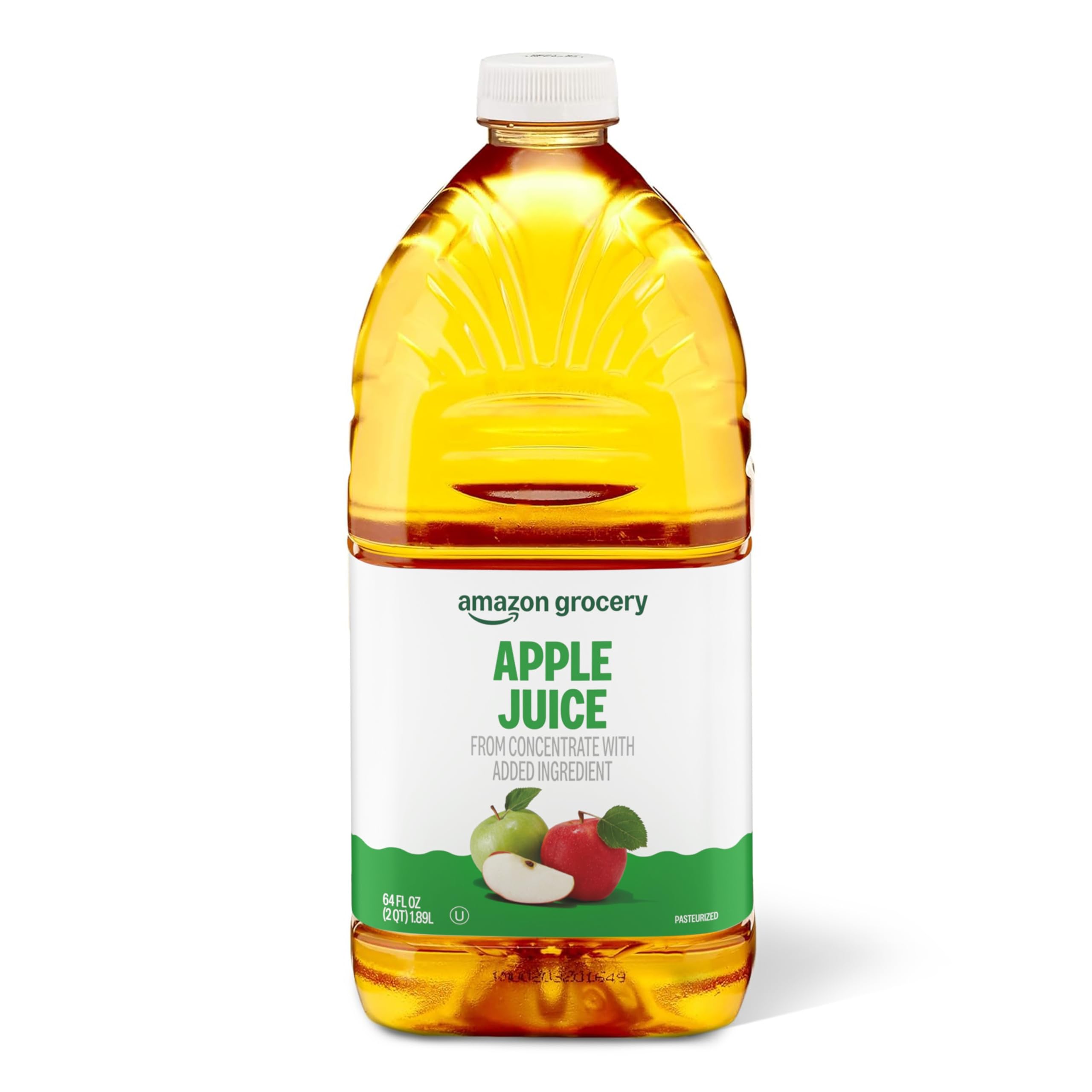 Grocery, Apple Juice, 64 Fl Oz (Previously Happy Belly, Packaging May Vary)