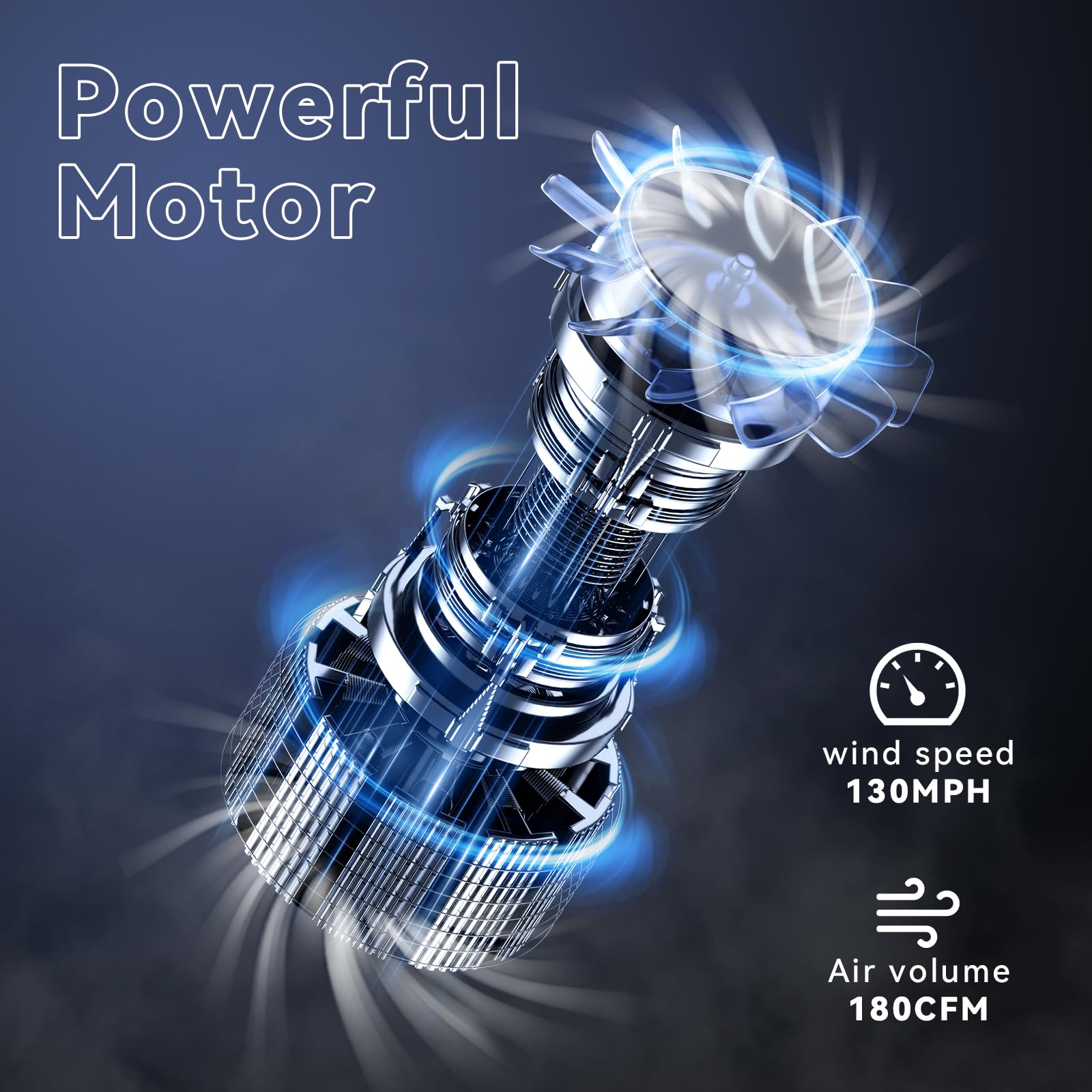 Leaf Blower Cordless with 2 Battery and Charger, 130MPH 180CFM High Speed Leaf Blower with 2 Tubes, 20V Electric Leaf Cleaner, Lightweight Handheld Small Blower for Patio, Garden, House, Depot, Green