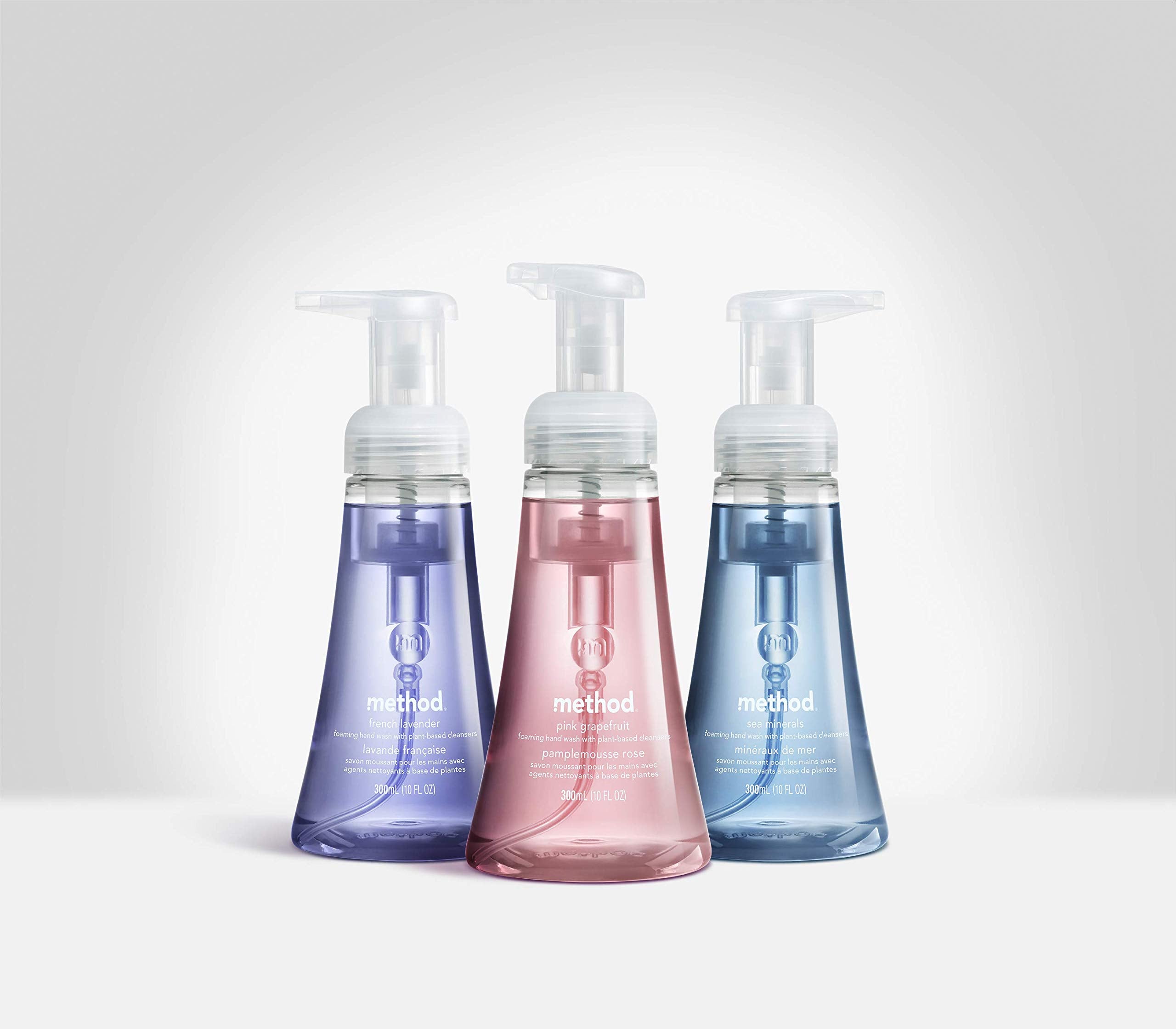 Method Schaumseife, Pink Grapefruit, 295 ml, Biologisch abbaubare Formel, (3er-Pack)