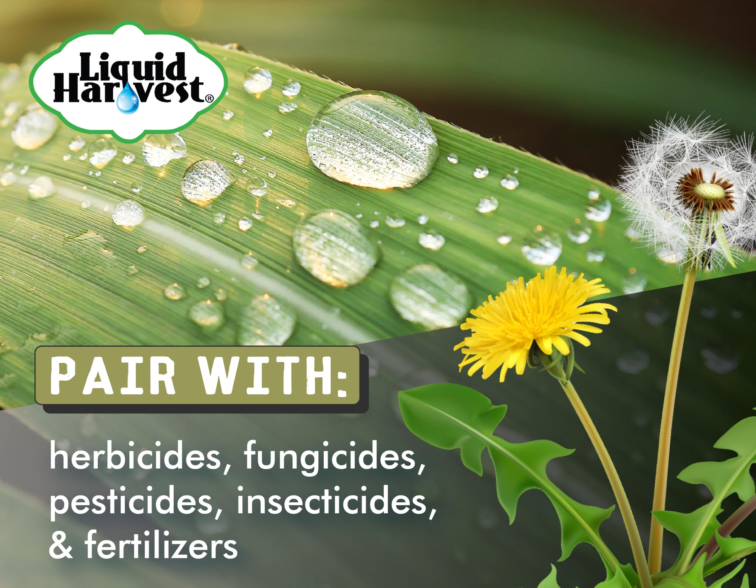 Concentrated Surfactant for Herbicides Non-Ionic 8oz, Increase Product Coverage, Penetration, Effectiveness