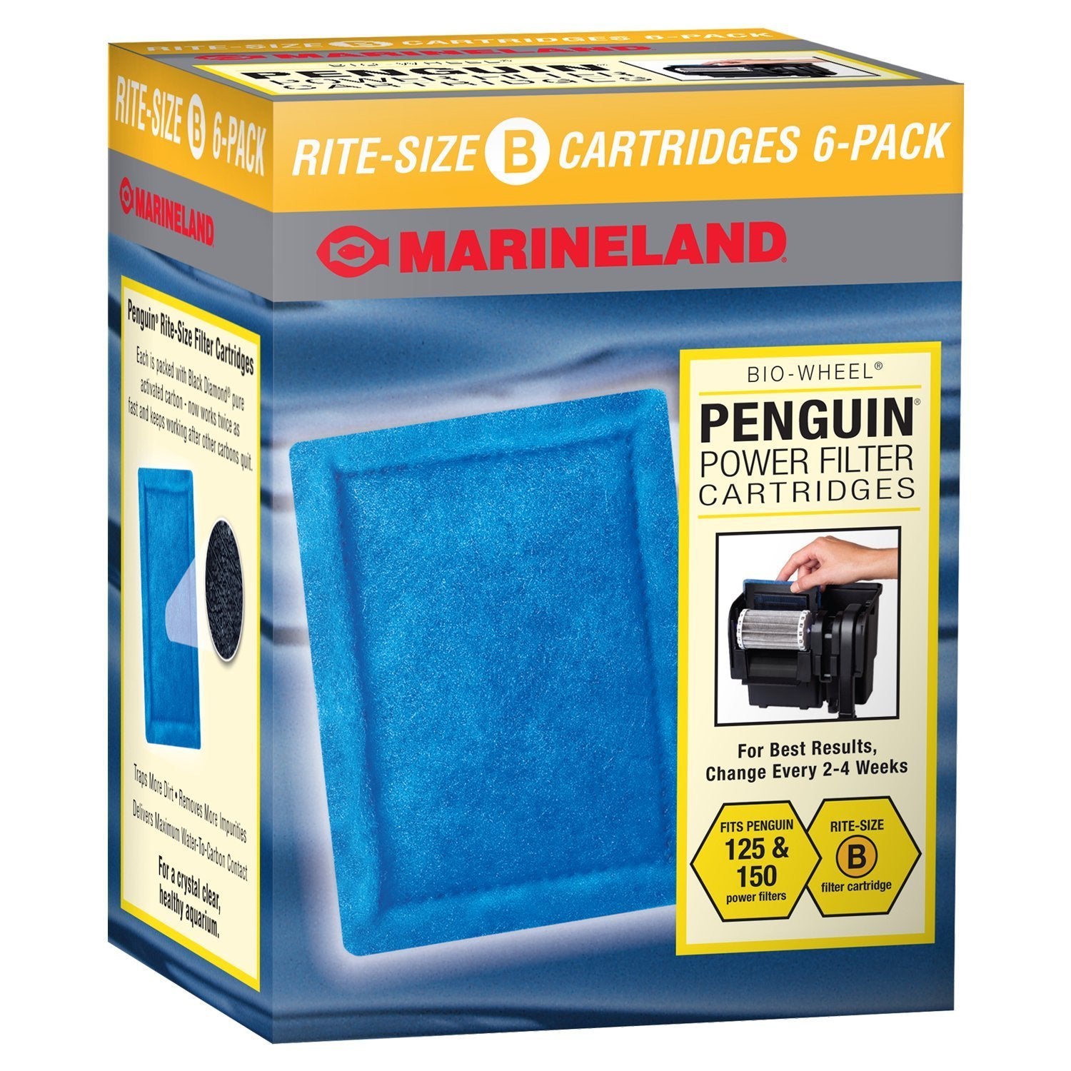 Marineland Rite-Size Cartridge C, 6-Pack