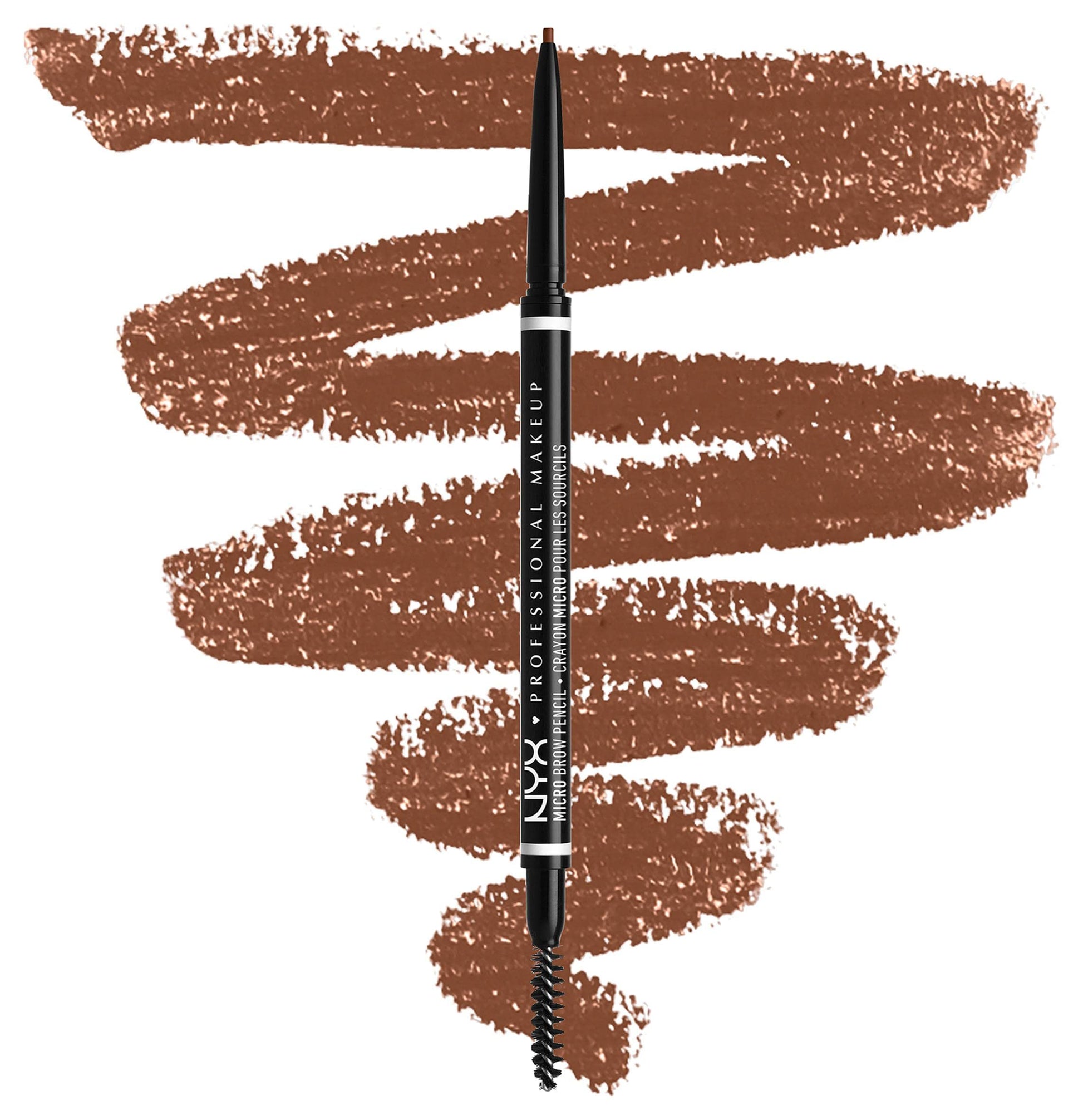 NYX PROFESSIONAL MAKEUP Micro Brow Pencil, Precise Eyebrow Pencil - Chocolate