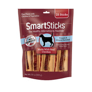 SmartBones SmartSticks, Treat Your Dog to a Rawhide-Free Chew Made With Real Meat and Vegetables, 25 Count (Pack of 1)