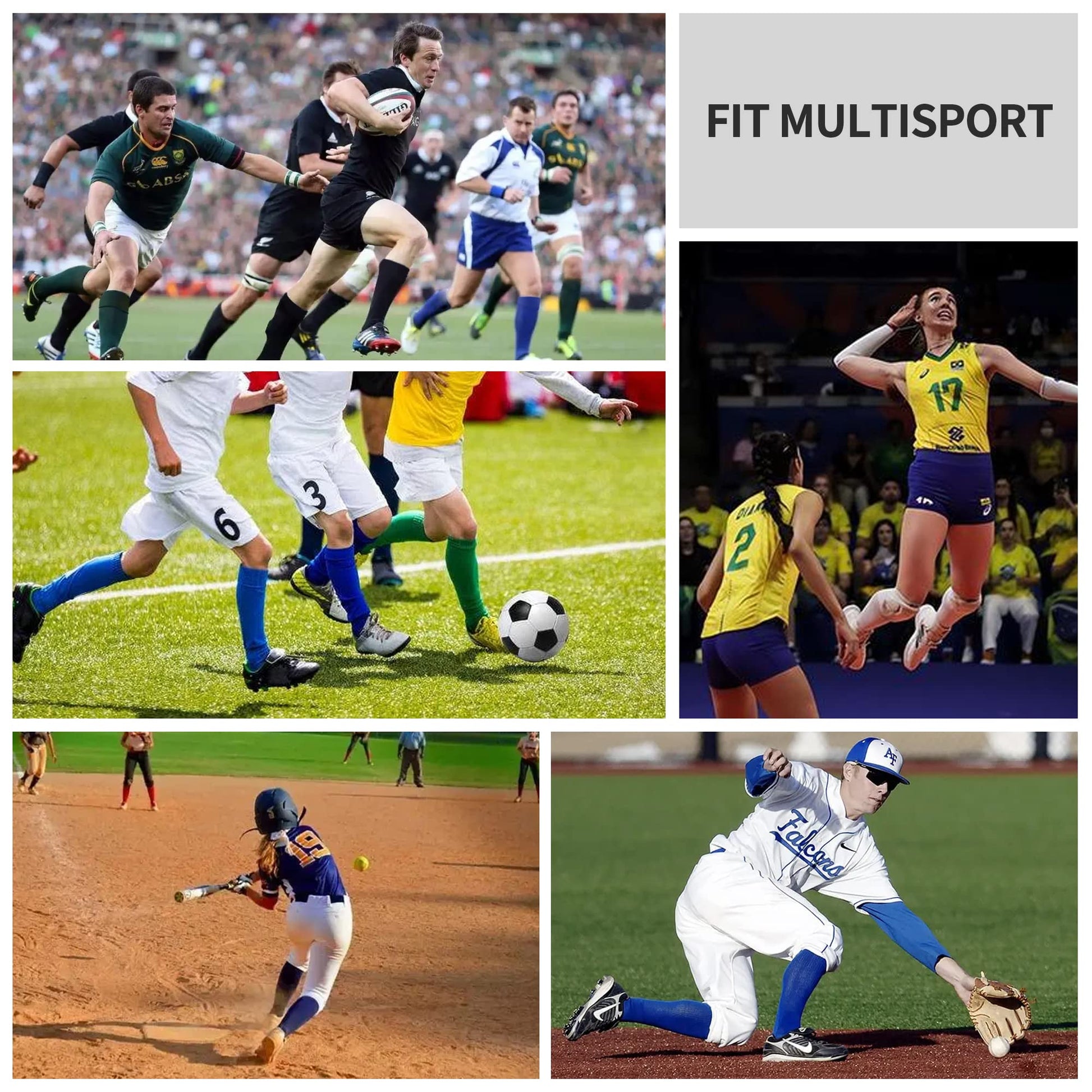 GRAPMKTG 3 Pack Soccer Softball Baseball Socks for Youth Men and Women Football Knee High Socks for Kids Adult Tube Socks for Boys Girls Black Medium