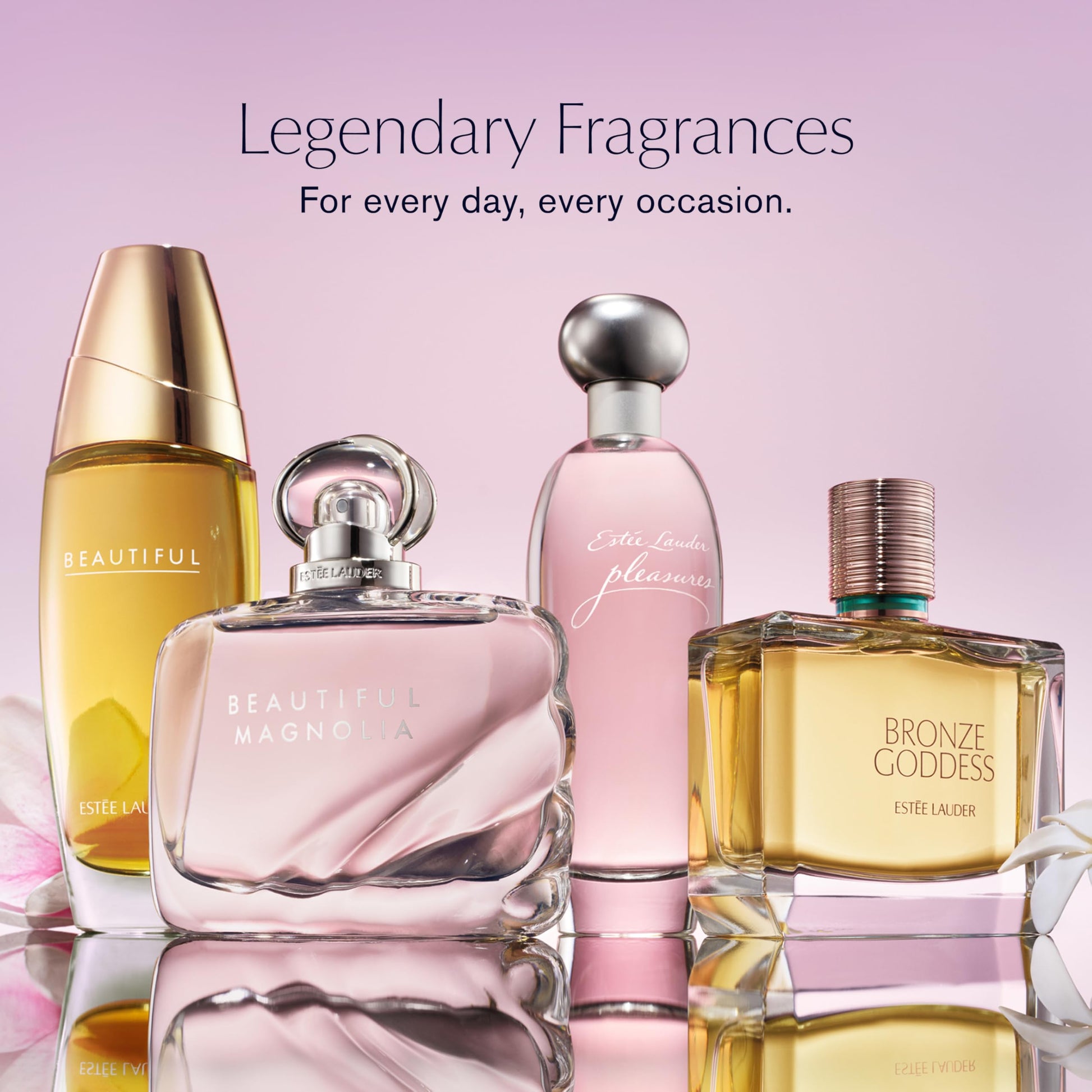 Estée Lauder Pleasures Eau de Parfum Spray with Notes of Lilies, White Peonies & Jasmine | Perfumes for Women, 3.4 fl oz