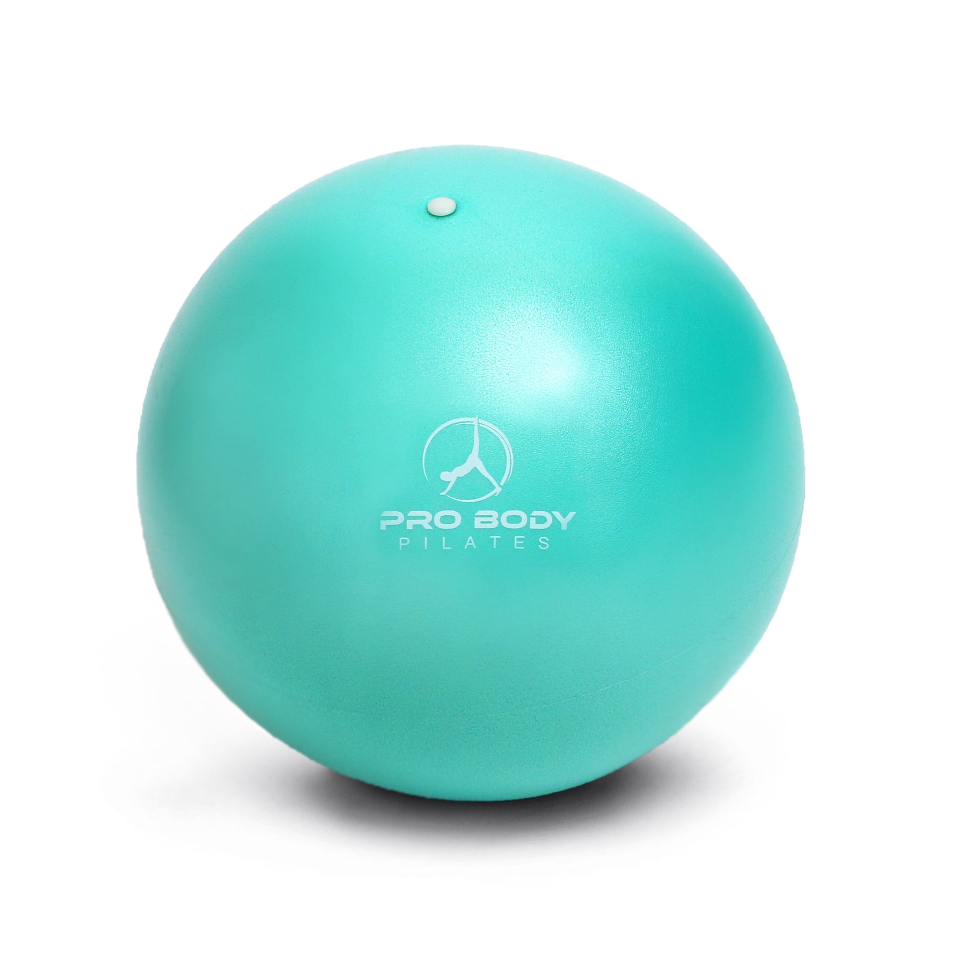 ProBody Pilates Ball Small Exercise Ball, 9 Inch Barre Ball, Mini Soft Yoga Ball, Workout Ball for Stability, Barre, Ab, Core, Physio and Physical Therapy Ball at Home Gym & Office (Blue)