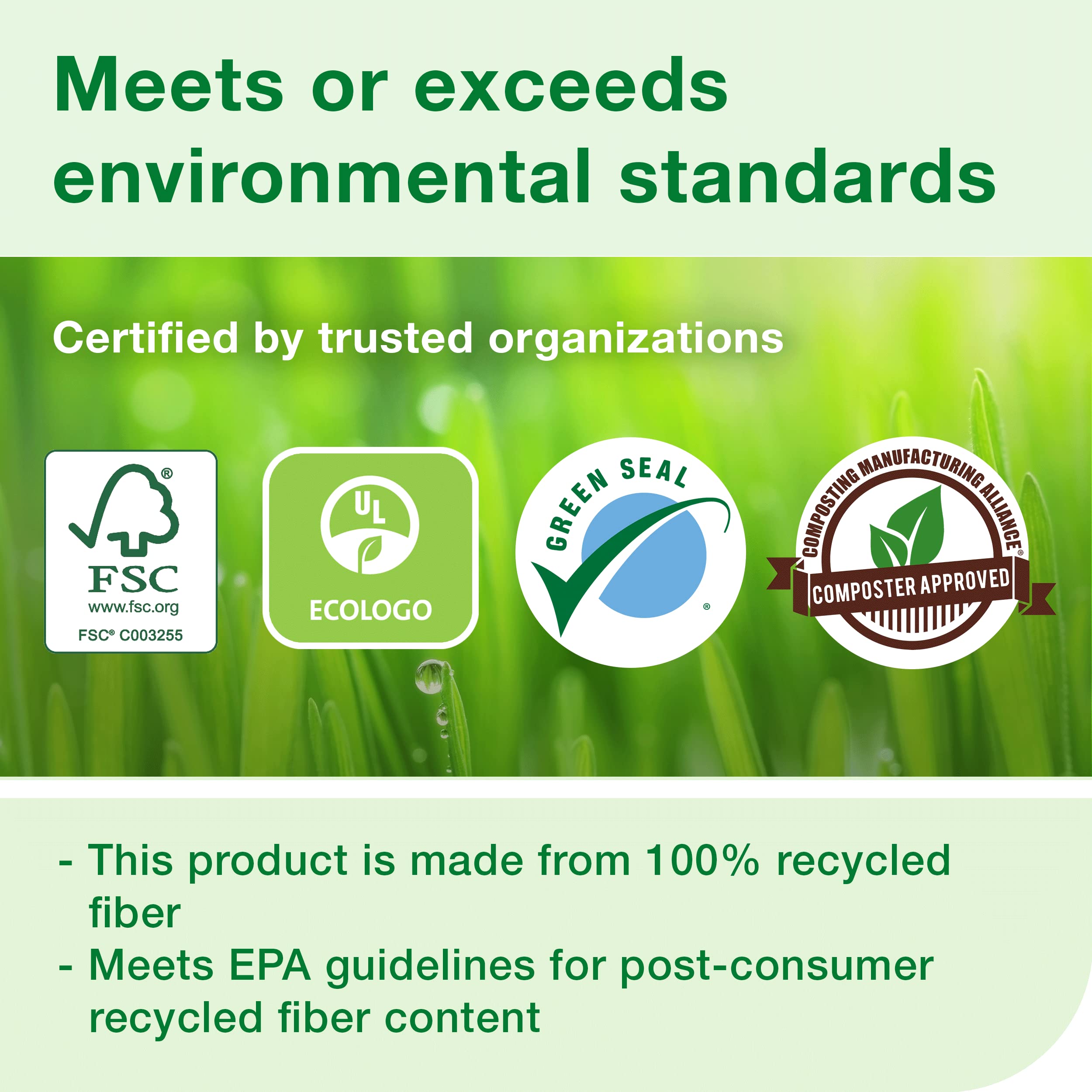 Tork Septic Safe Toilet Paper, White, 2-Ply 100% Recycled, Eco-Friendly, T24 Compatible 96 Rolls x 500 Sheets (TM1616S)