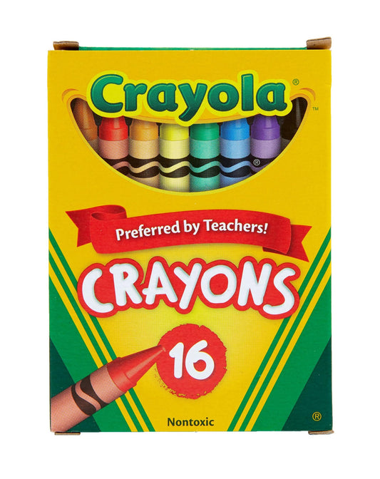 Crayola Crayons for Kids, School Supplies, 16 Count