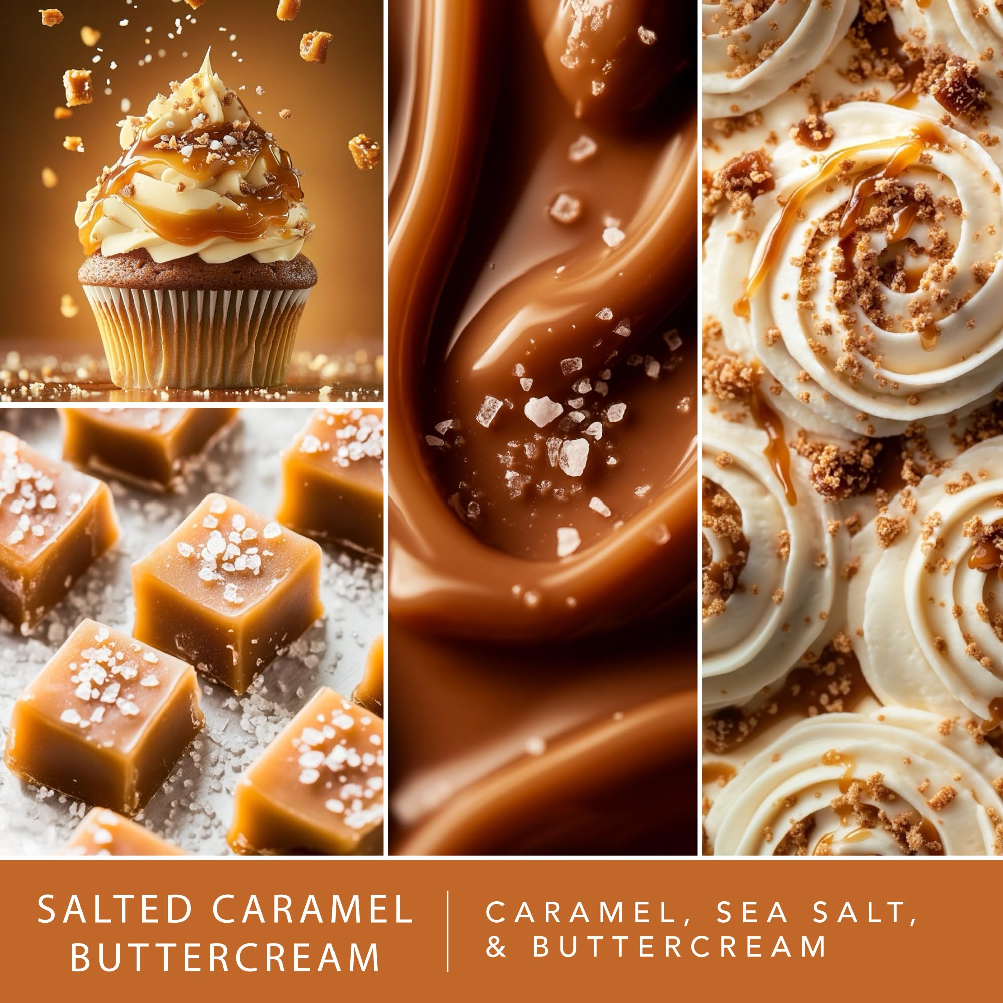 Scentsationals Fall Wax Melts Home Sweet Home 4pk – Long Lasting, Strong Scent Melts for Warmers, Includes Cuddle Up, Cinnamon Apples, Salted Caramel Butter Cream & Farmhouse Cookies, 10oz (24 Cubes)