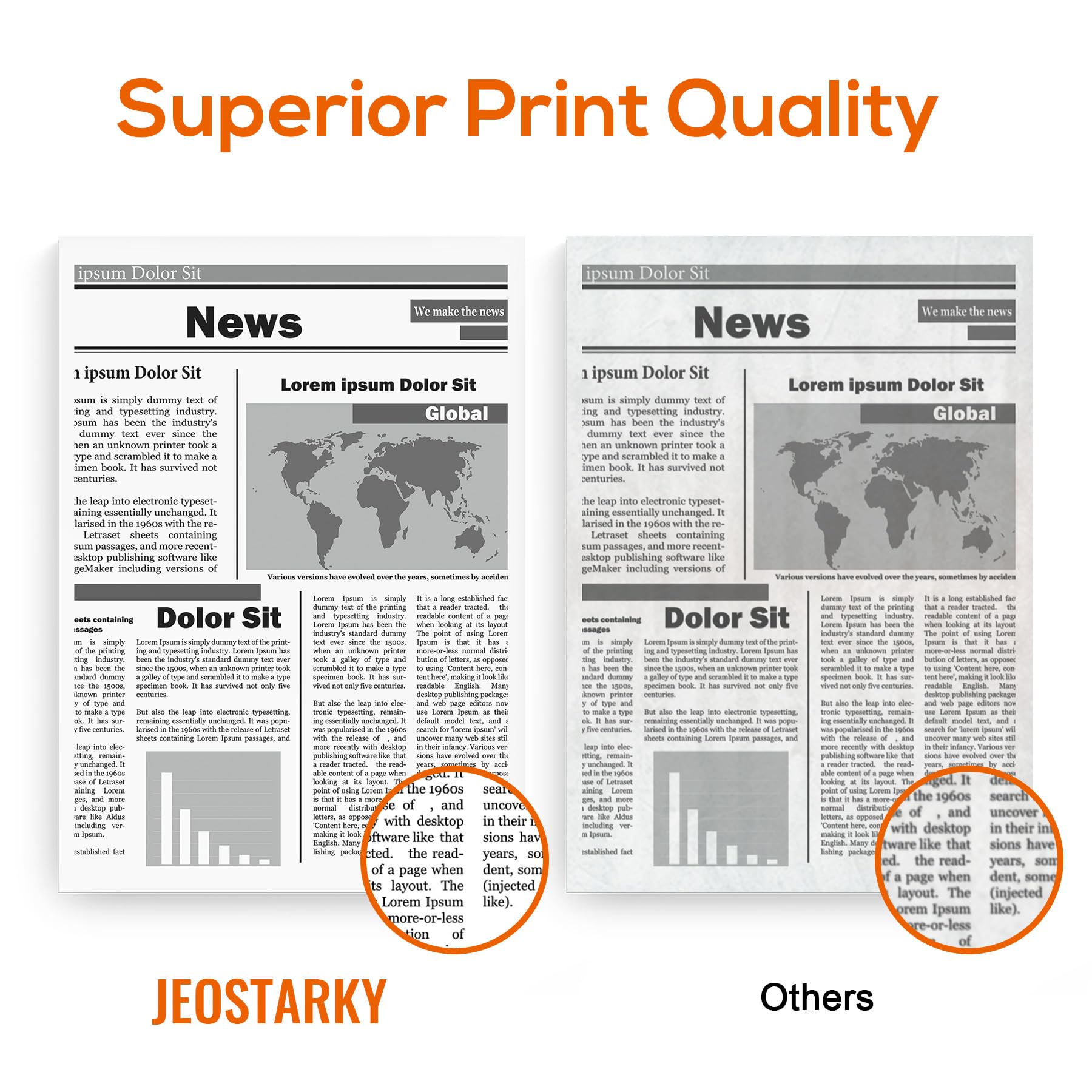 Jeostarky Compatible TN830XL Toner Replacement for Brother TN830XL TN830 XL Toner use with HL-L2460DW HL-L2405W HL-L2400D HL-L2480DW MFC-L2820DW MFC-L2760DW DCP-L2640DW MFC-L2900DW (Black,2 Pack)