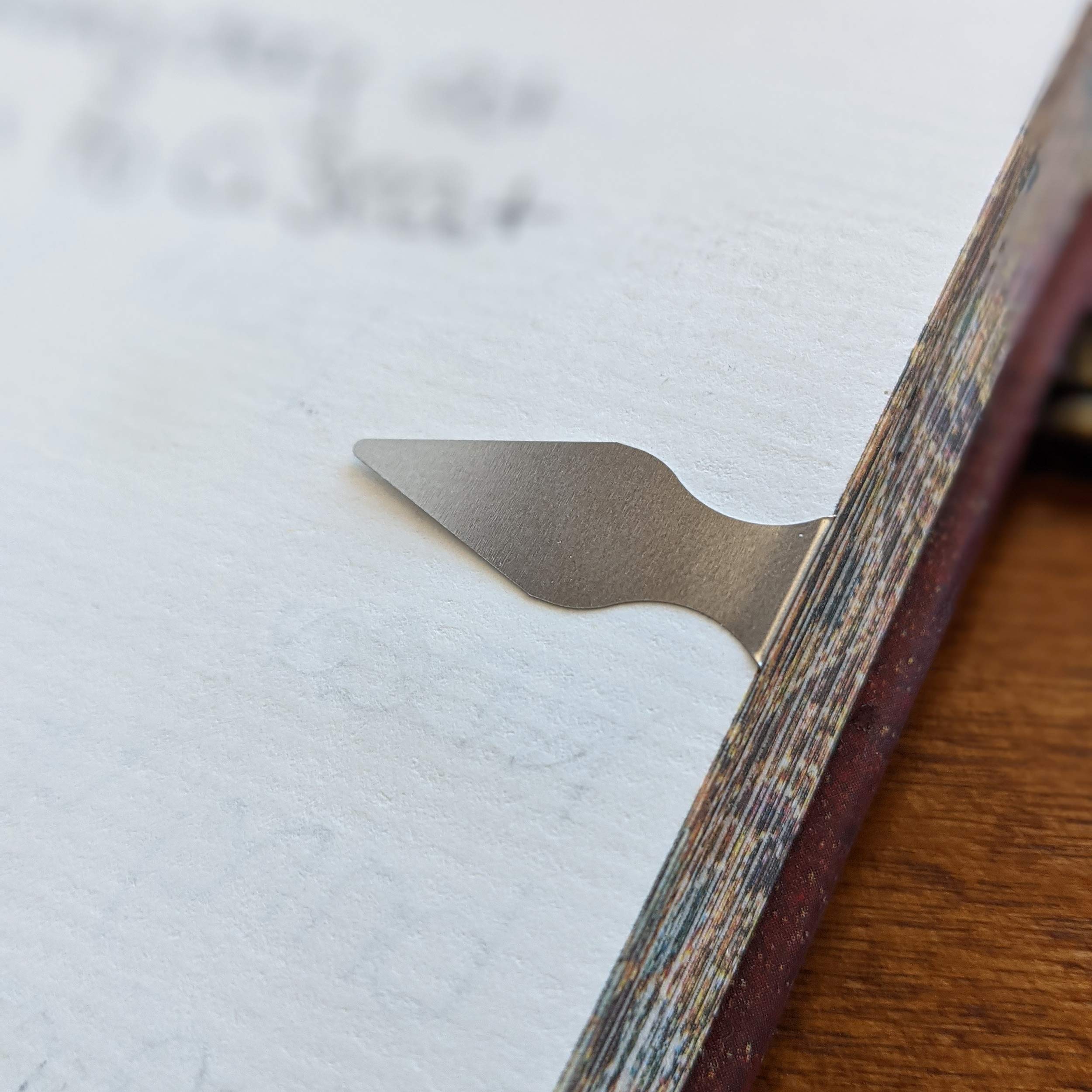 Stellar Factory Book Darts: Thin Stainless Steel Mini Bookmarks - 50 Count