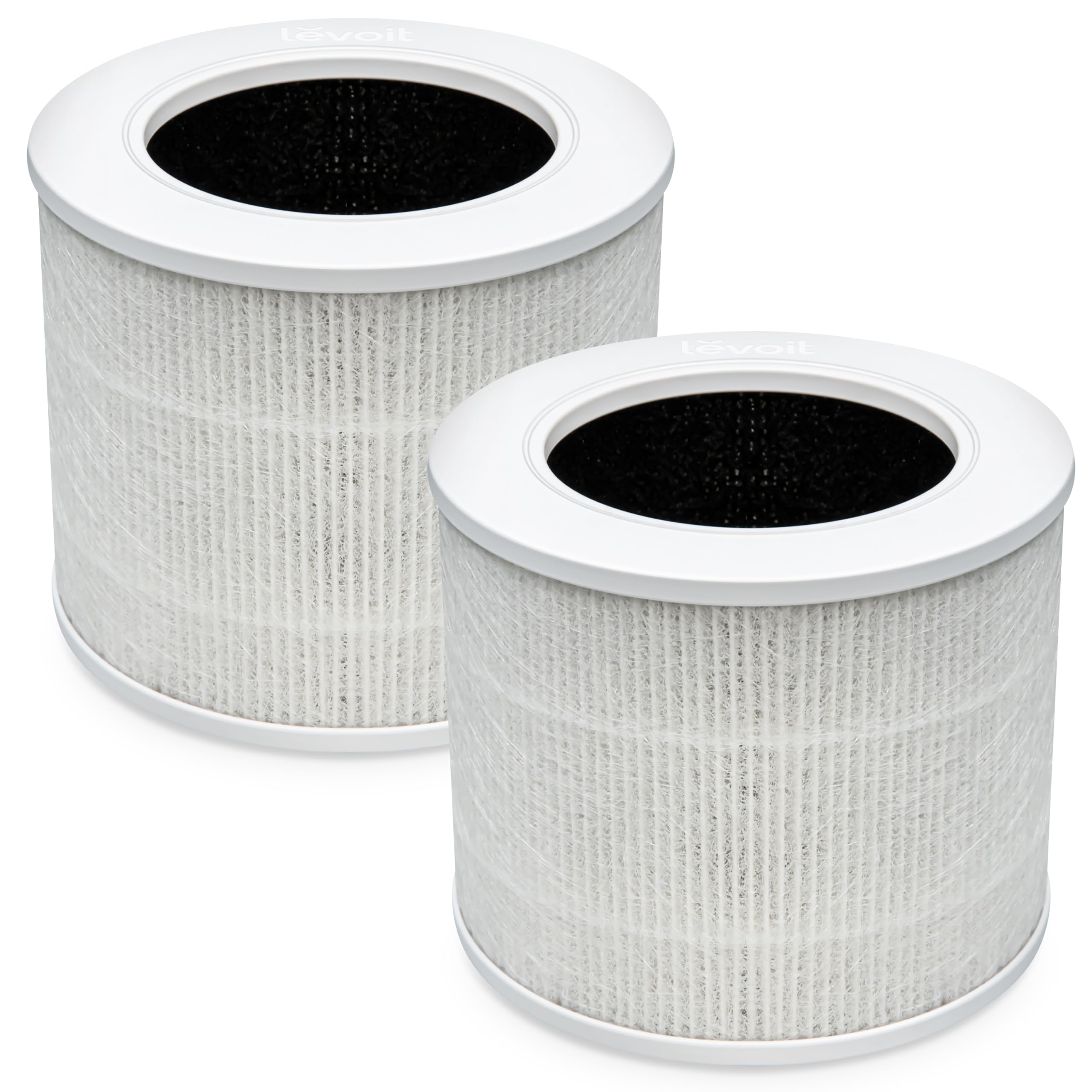 LEVOIT Core Mini-P Air Purifier Replacement Filter, 3-in-1, High-Efficiency Activated Carbon, Core Mini-RF, 1 Pack, White