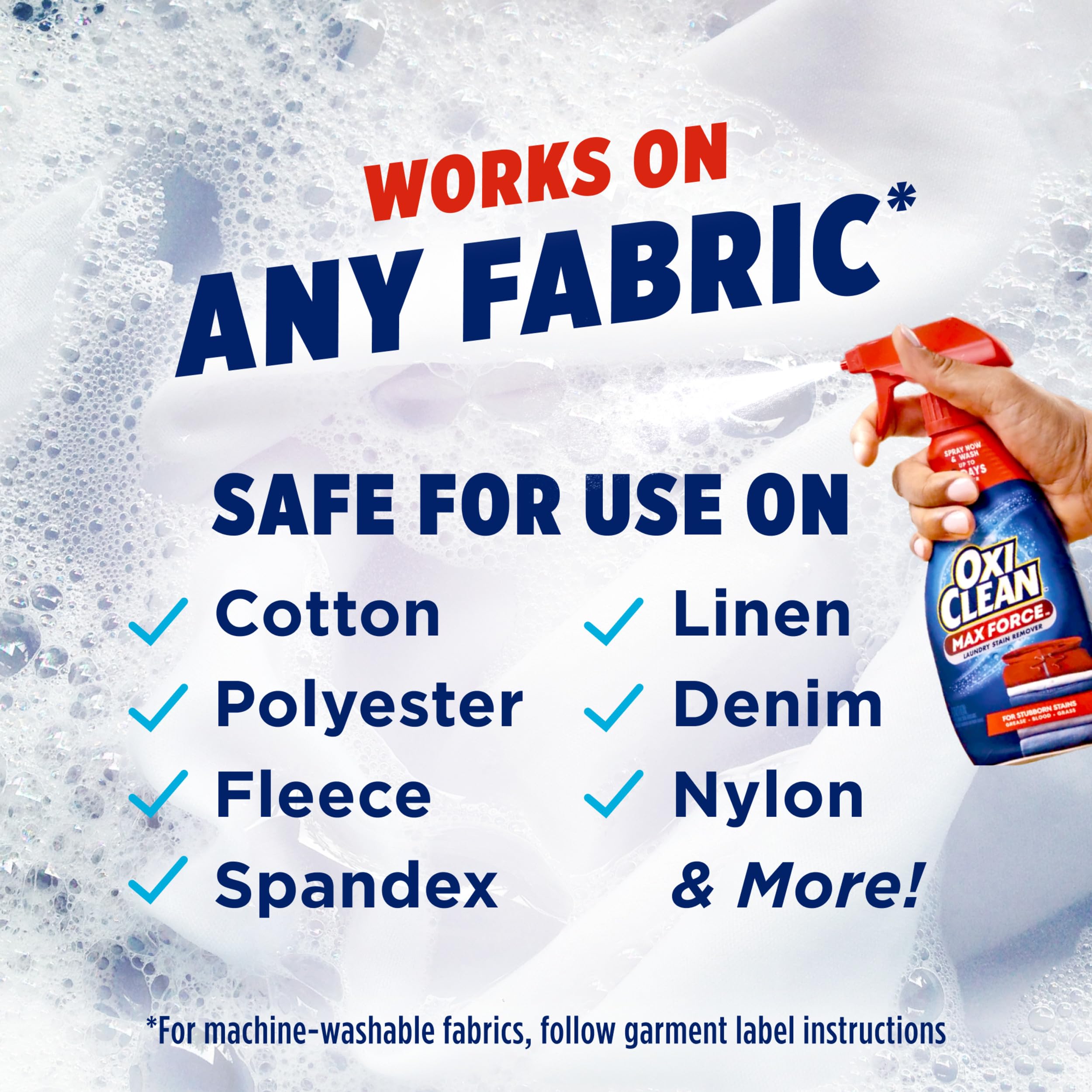 OxiClean Max Force Laundry Stain Remover Spray, 12 Fl. Oz, 3-Pack​