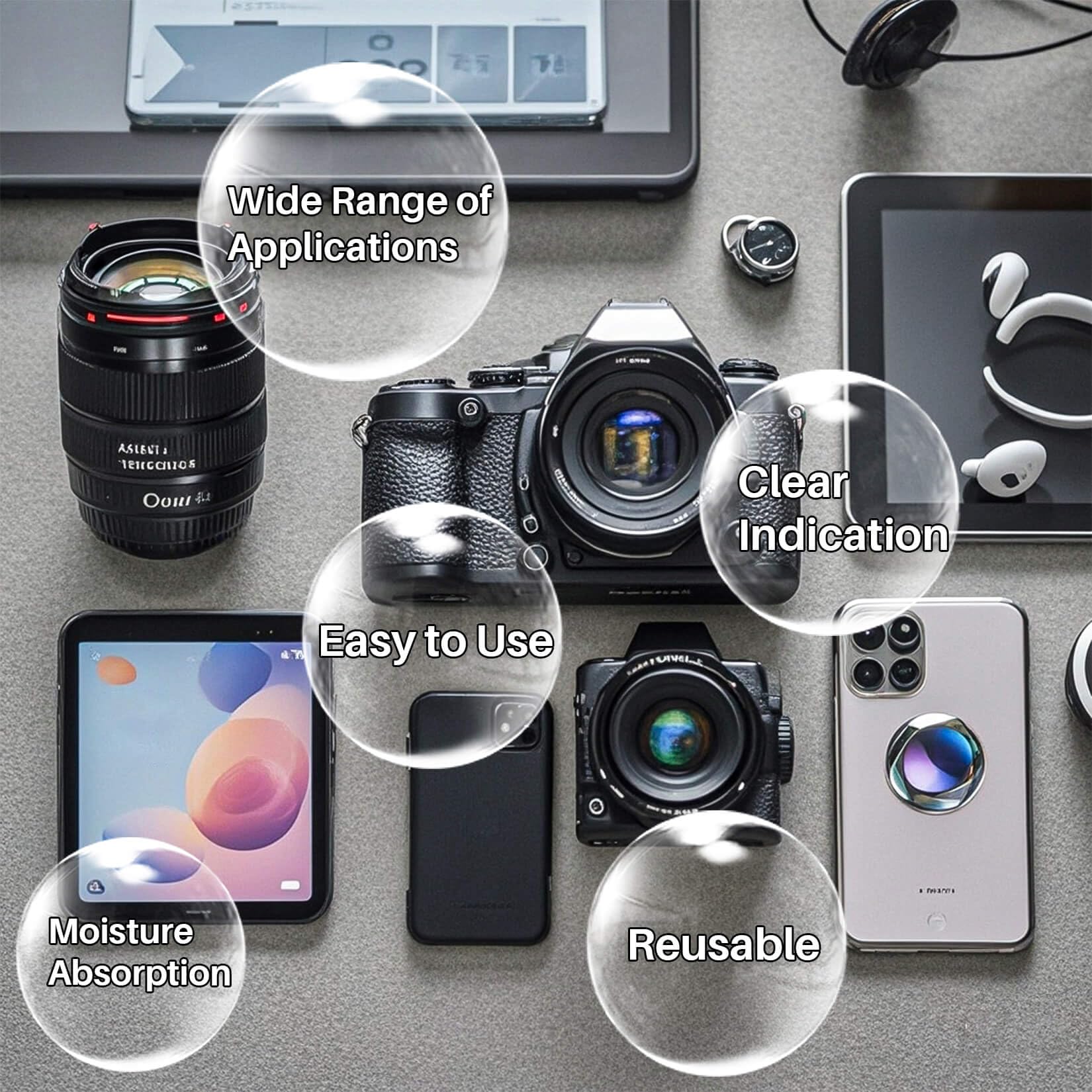 Sukh Orange Silica Desiccant Beads 430G - Indicating Silica Gel Beads Drying Silicone Reusable Desiccant Dehumidifier for Camera,Electronic,Books,Documents,Clothes,Painting,Jewelry