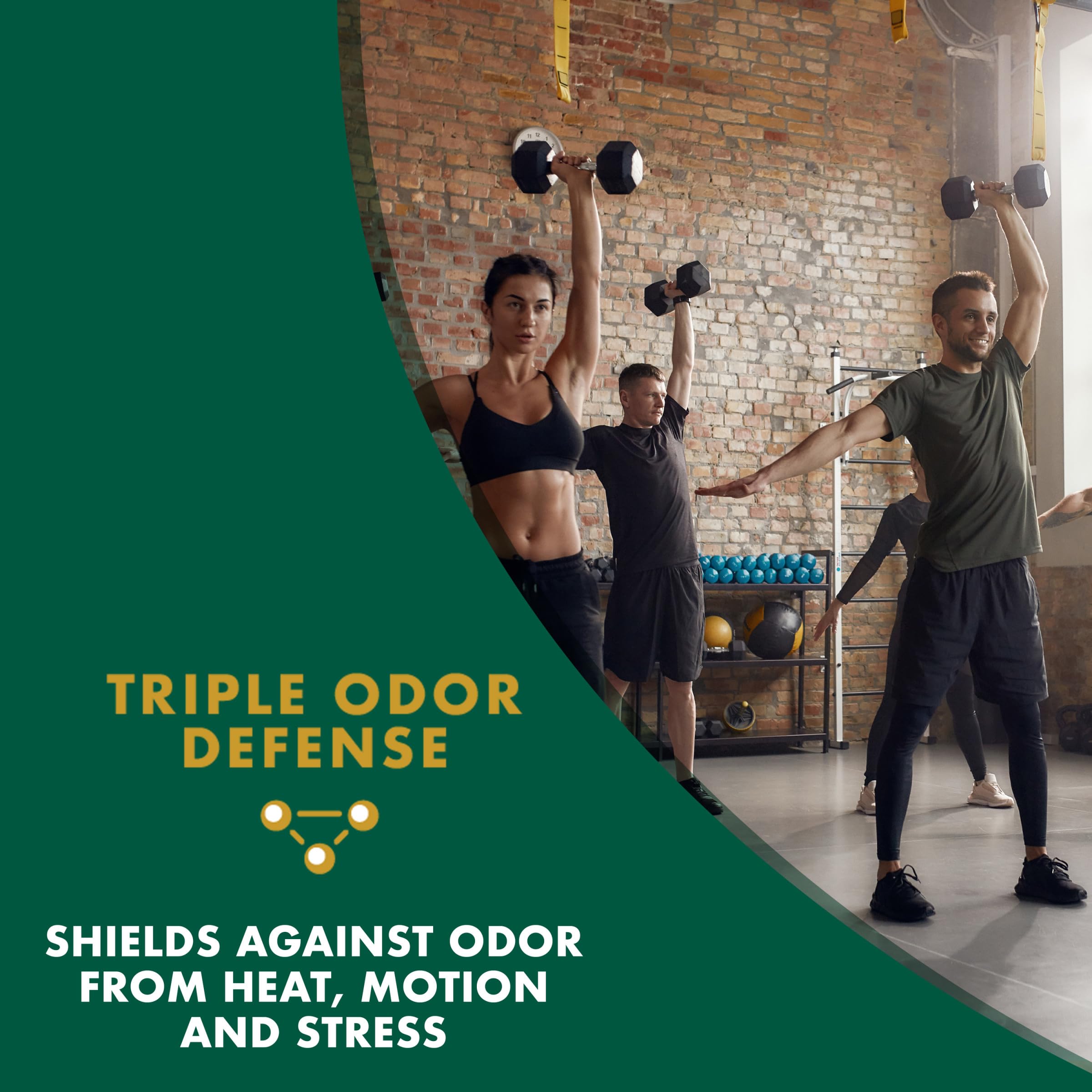 Mitchum Men's Deodorant, Antiperspirant Stick, Triple Odor Defense Invisible Solid, 48 Hr Protection, Dermatologist Tested, Clean Control, 2.7 Oz