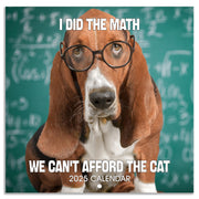 2025 Wall Calendar - Funny Dogs Wall Calendar 2025, 12" x 24" (Open), Jan 2025 - Dec 2025, 12-Month Calendar, Dog Calendar, Unruled Blocks, Thick Paper, Hanging Hole, Holidays