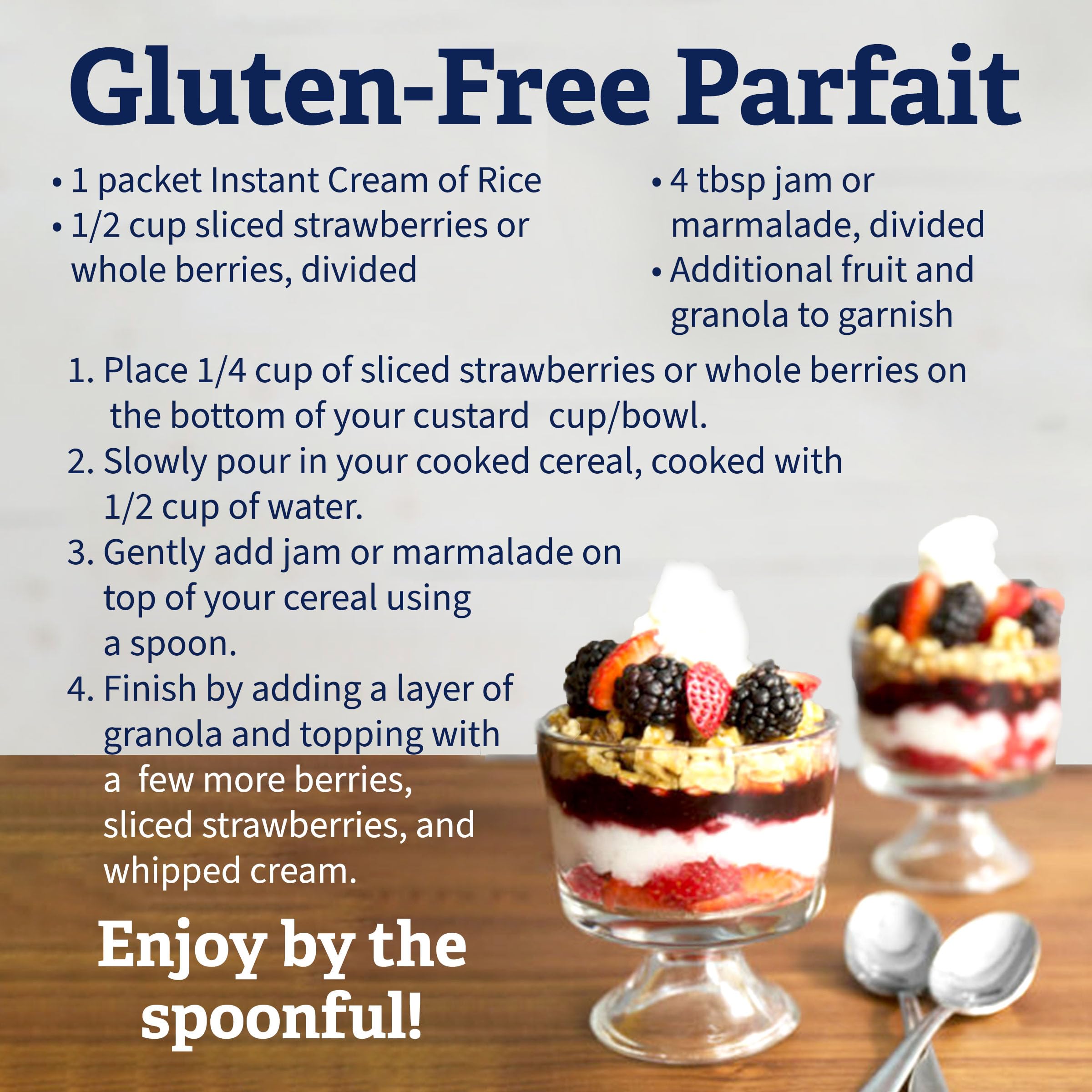 Cream of Rice Gluten Free Hot Cereal, 14 Ounce