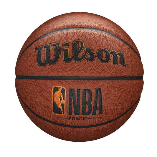 WILSON NBA Forge Series Indoor/Outdoor Basketball - Forge, Brown, Size 7 - 29.5"