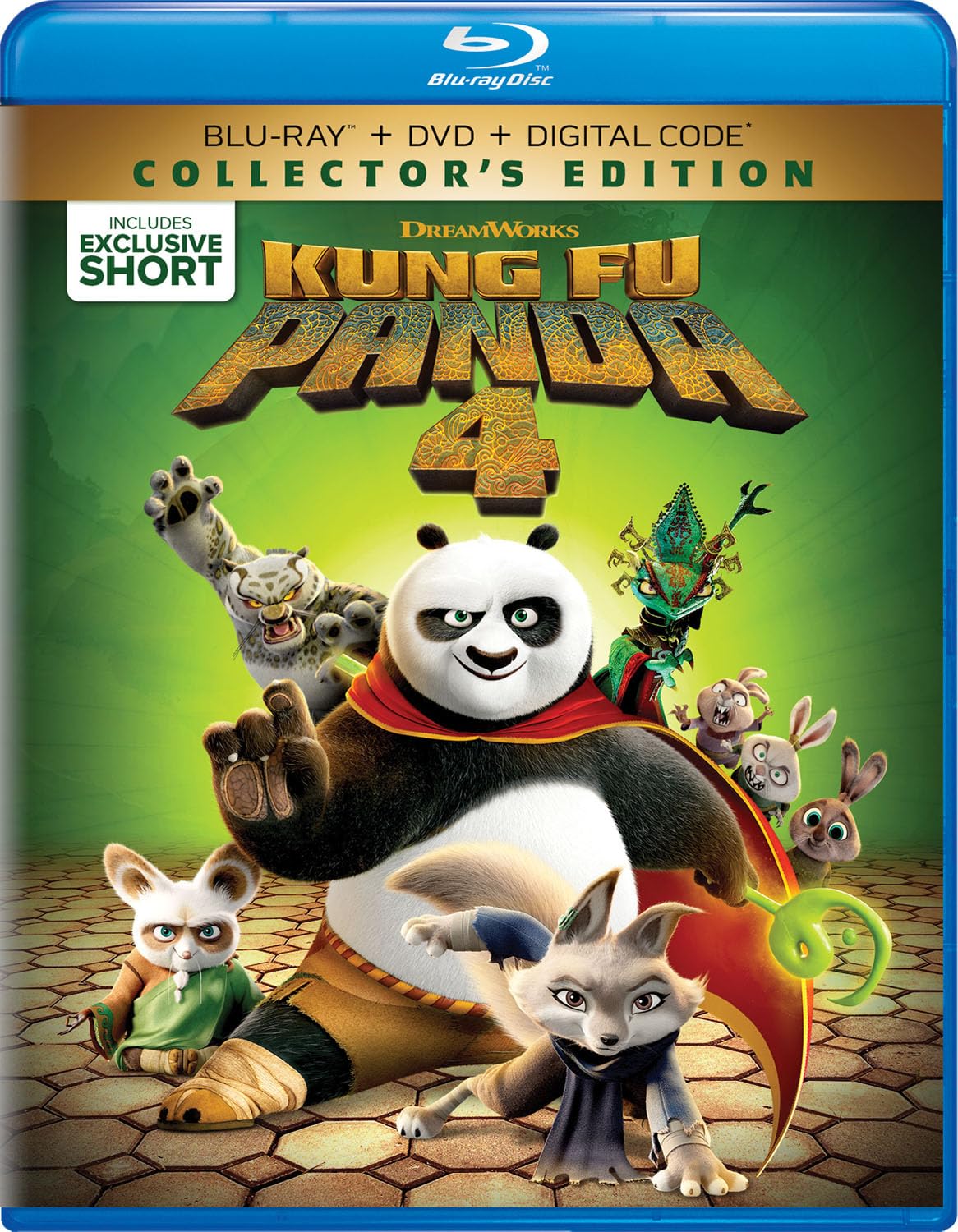 Kung Fu Panda 4 (Blu-ray + DVD + Digital)