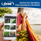 Orbit 57946 B-hyve Smart Indoor/Outdoor 6-Station WiFi Sprinkler System Controller