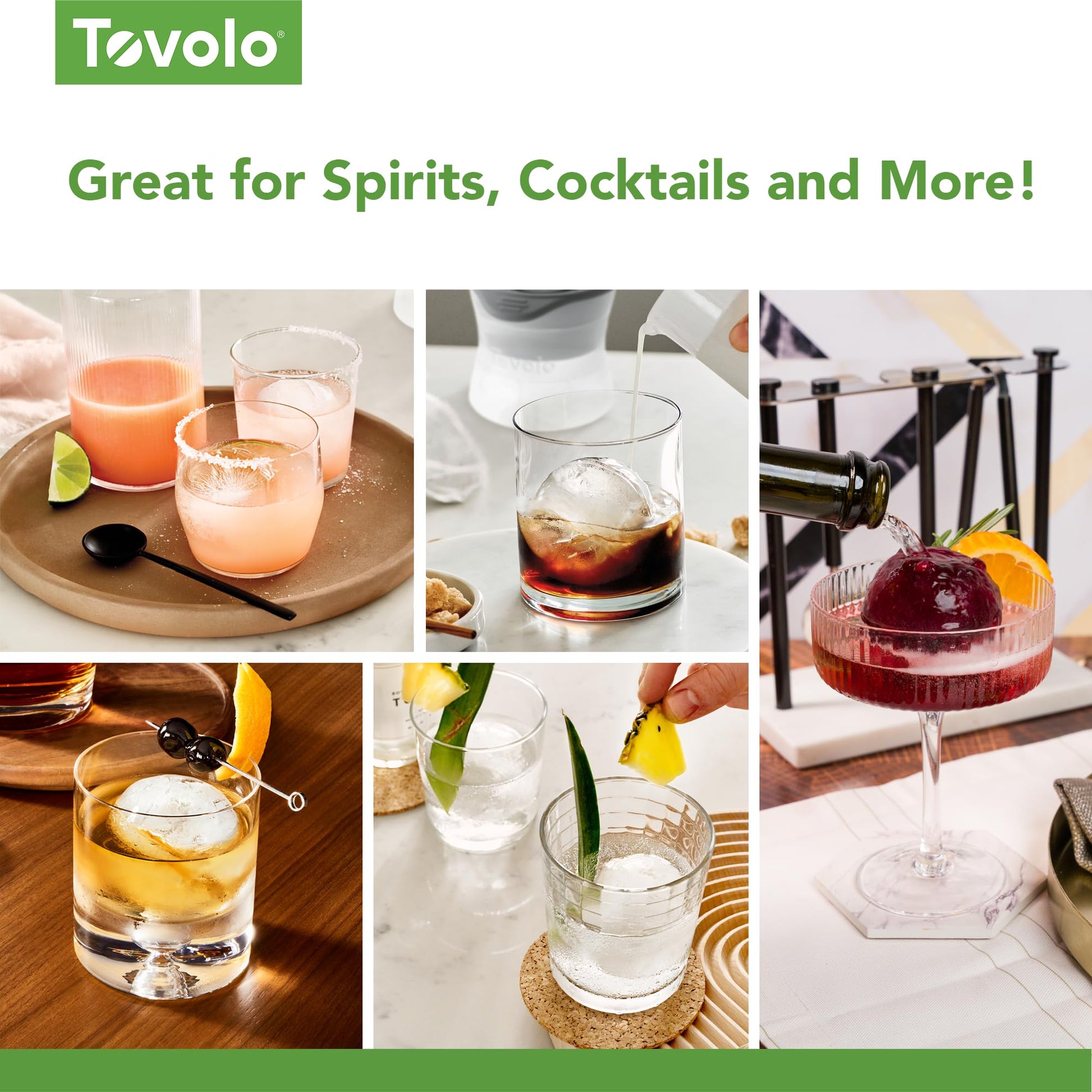 Tovolo Sphere Ice Molds - Set of 2