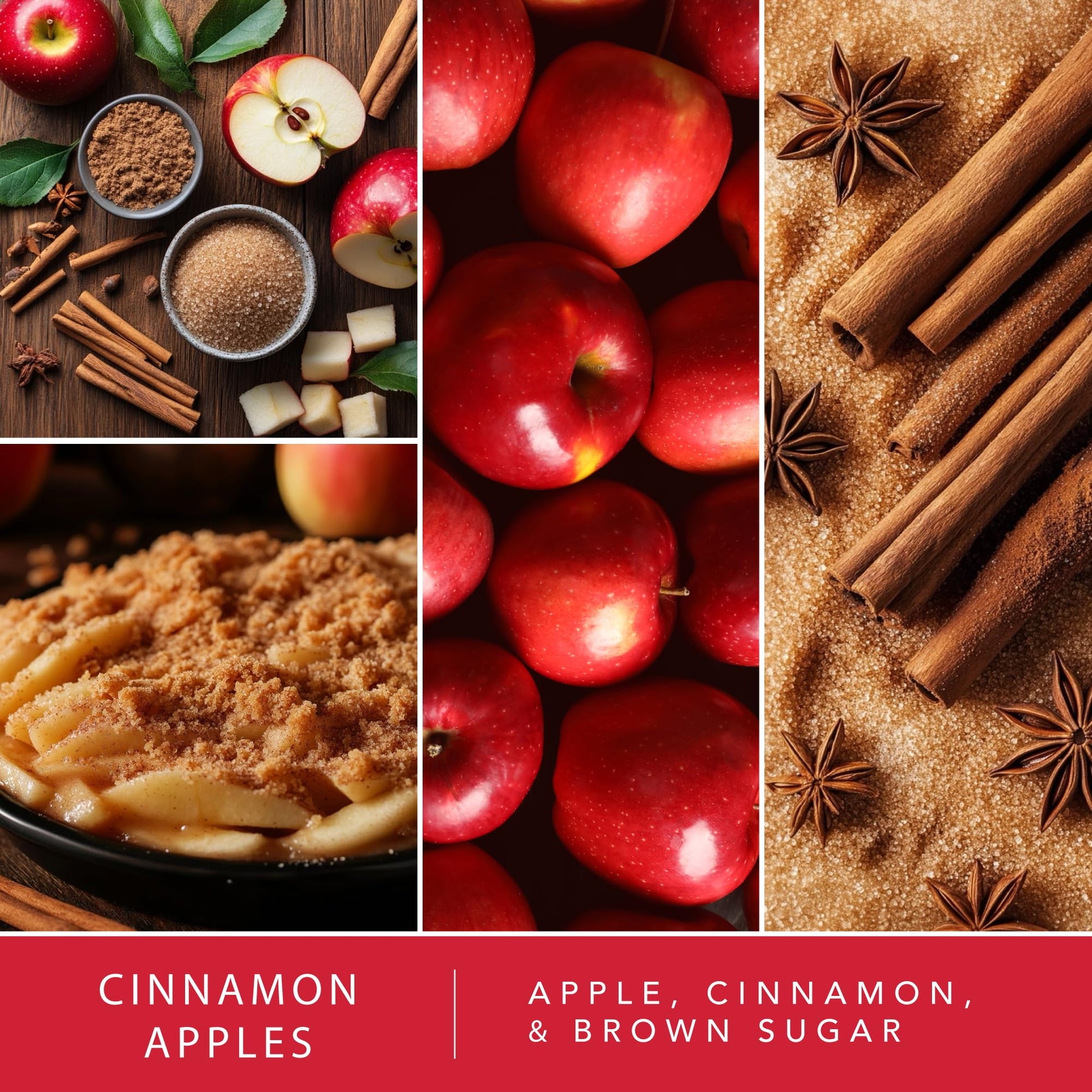 Scentsationals Fall Wax Melts Home Sweet Home 4pk – Long Lasting, Strong Scent Melts for Warmers, Includes Cuddle Up, Cinnamon Apples, Salted Caramel Butter Cream & Farmhouse Cookies, 10oz (24 Cubes)