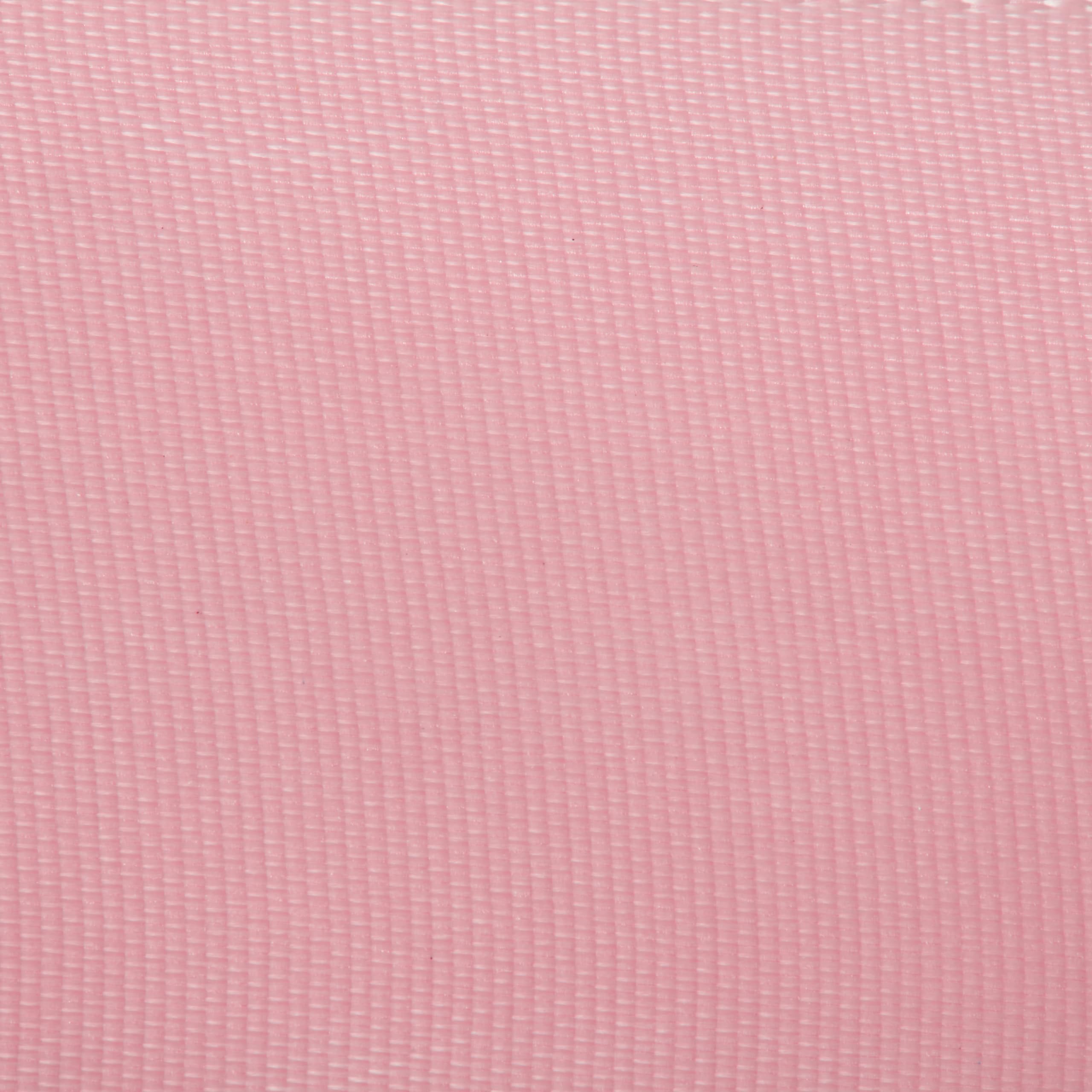 Berwick Offray Wide Double Face Satin Ribbon, Light Pink, 1 1/2 in x 12 ft (38 mm x 3.6 m)