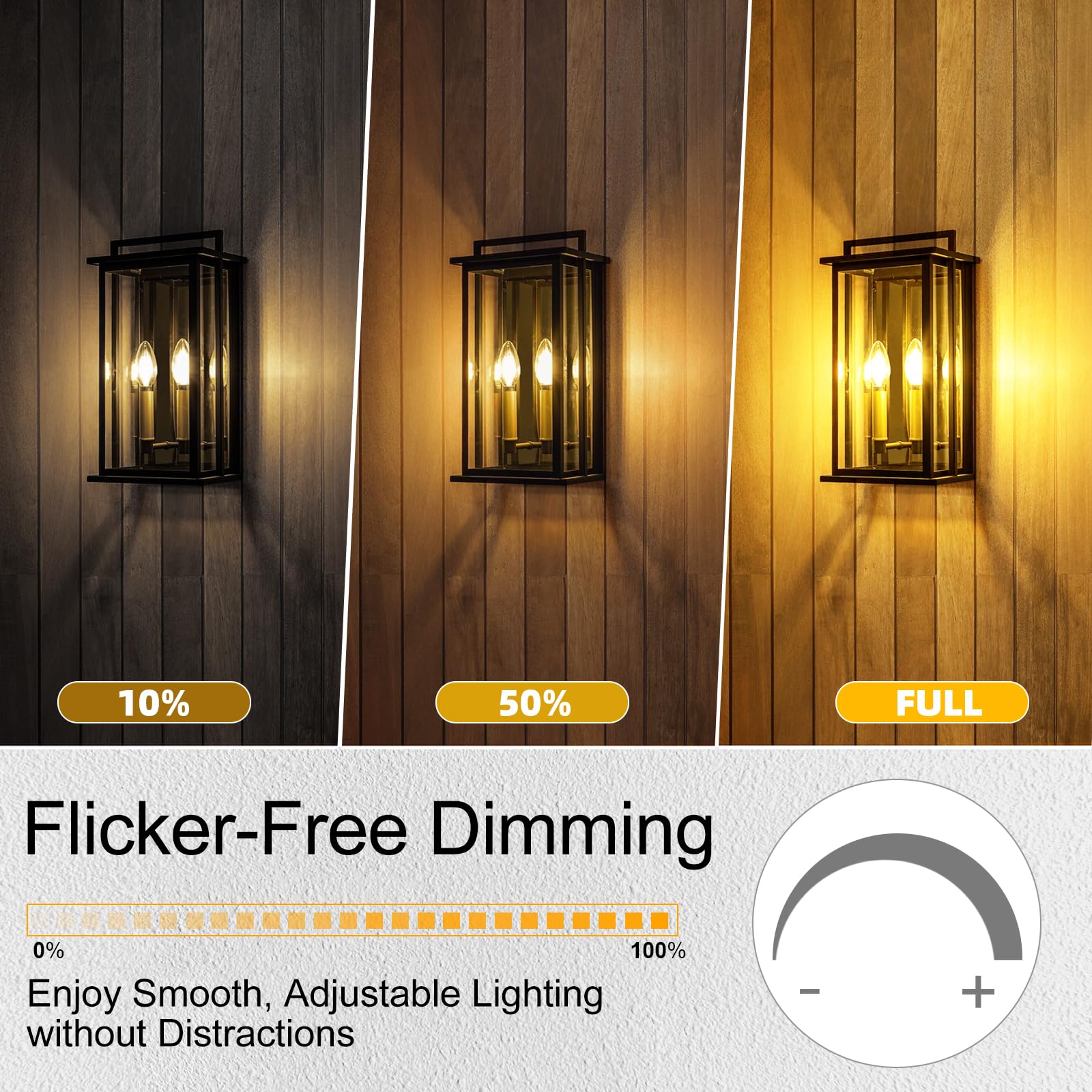 GvvooHome E12 Candelabra Bulb 40 watt Equivalent, E12 LED Bulb Dimmable Chandelier Light Bulbs, B10 Candle Light Bulbs 2700K Soft White, 90+CRI, 400LM, Cear Glass, 12 Pack