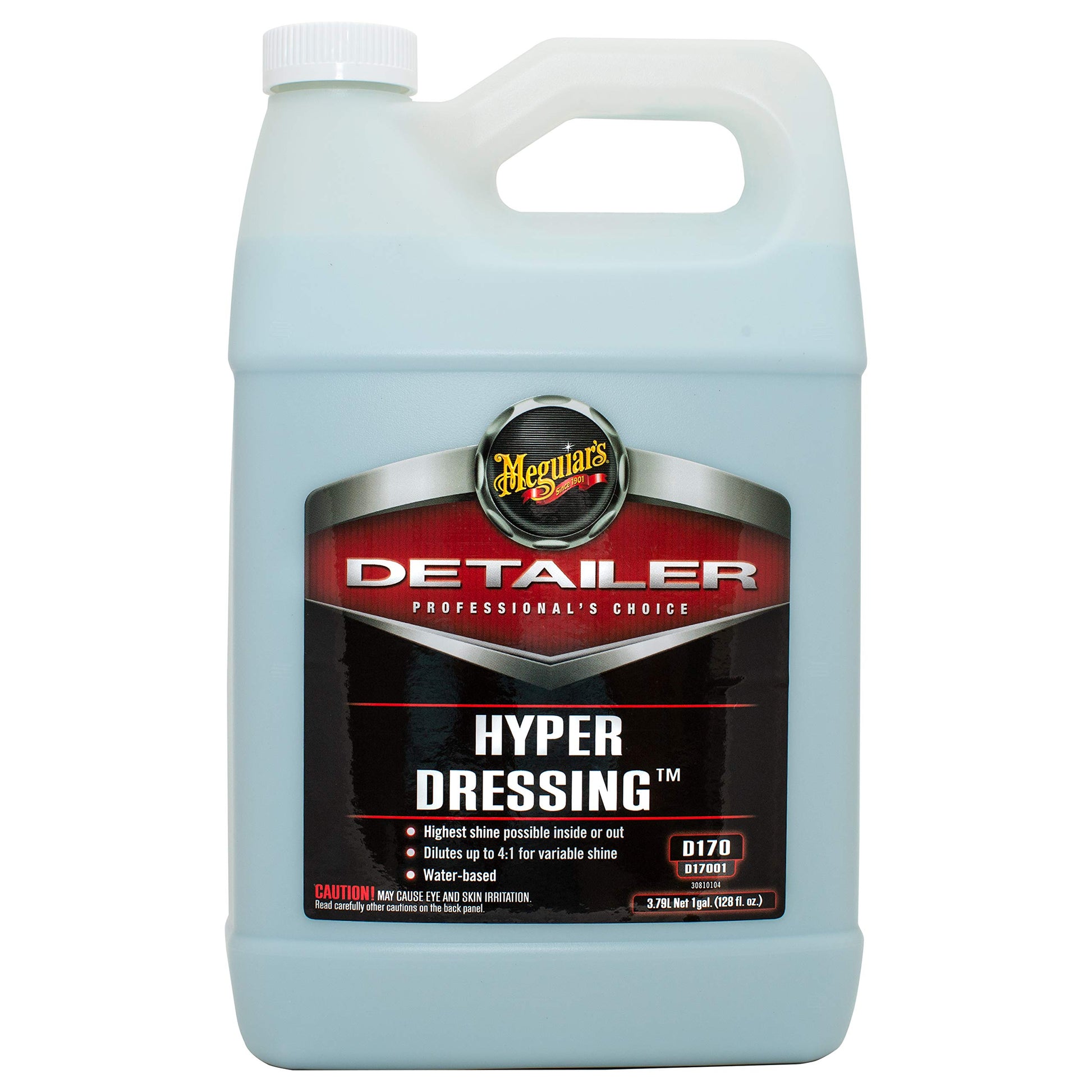 Meguiar's D17001 Hyper Dressing - 1 Gallon Ã¢ÂÂ Give Your CarÃ¢ÂÂs Trim Pieces the Best Shine & Gloss